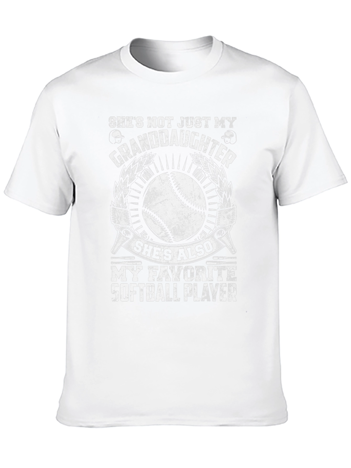 Granddaughter Softball Player Graphic Tee