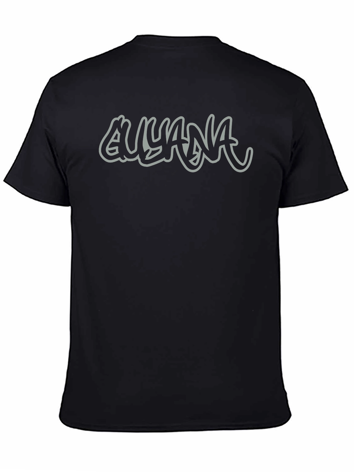 Stylish Black T-Shirt with Graphic Design