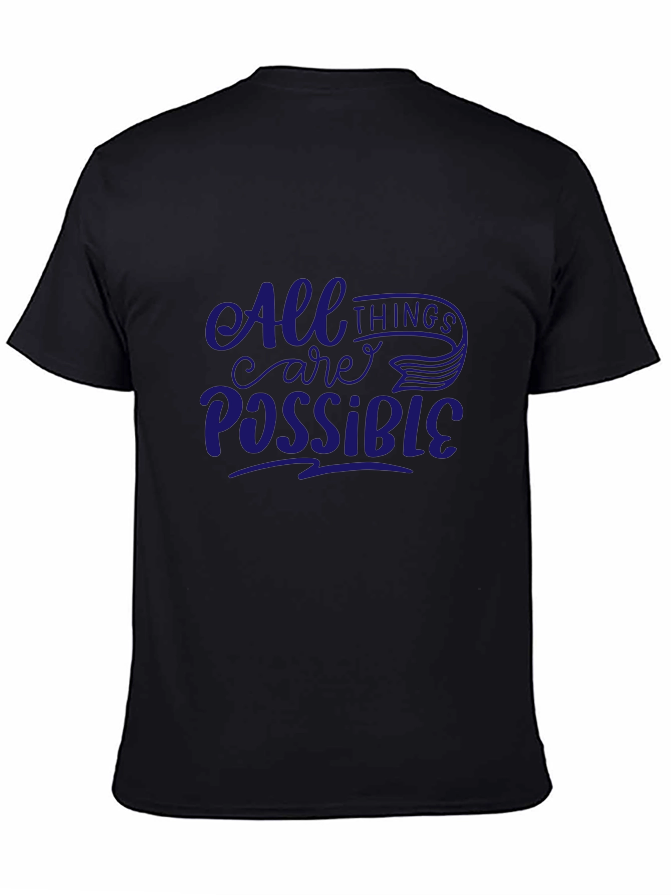 All Things Possible T-Shirt - Black