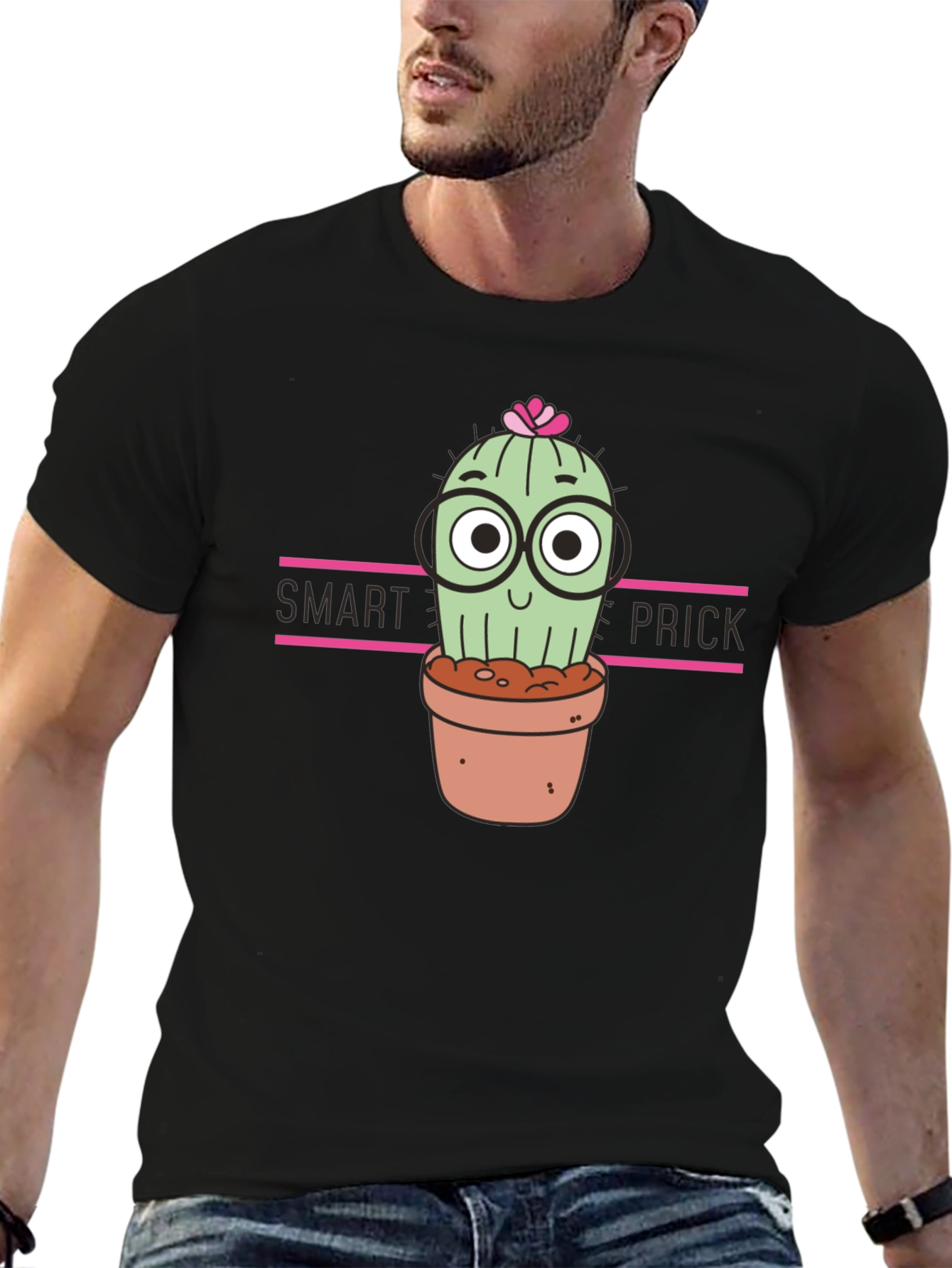 Smart Prick Cactus Graphic Tee