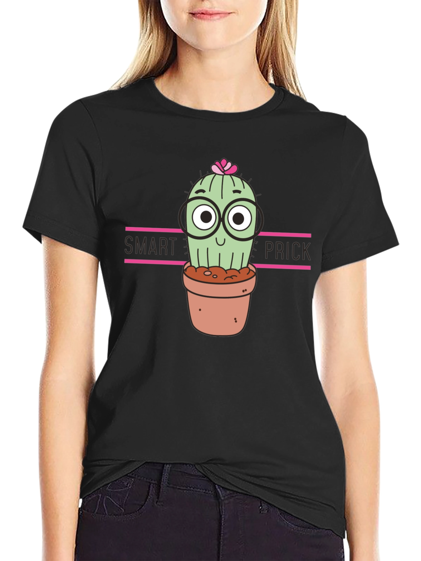 Smart Prick Cactus Graphic Tee