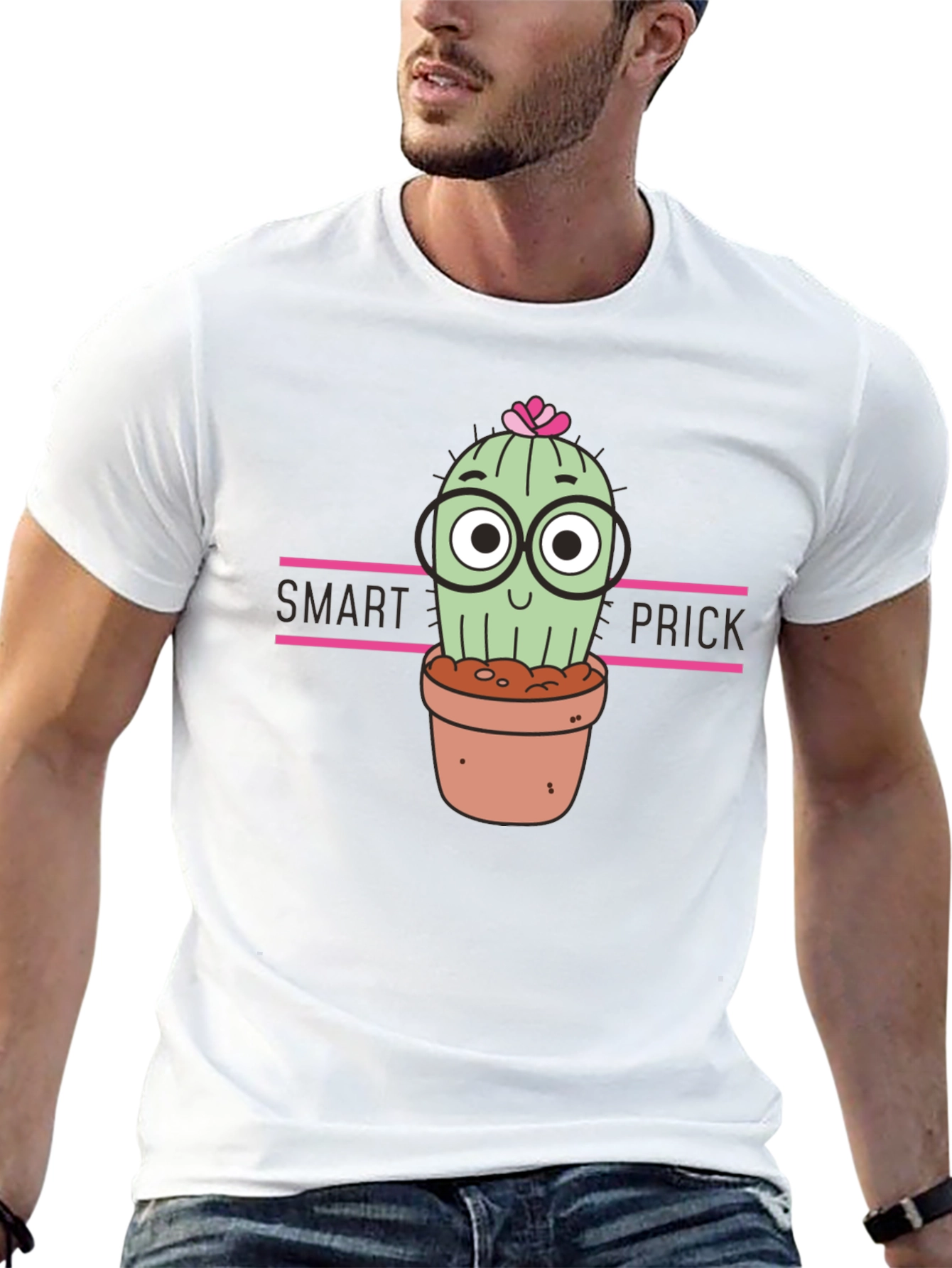 Smart Prick Cactus Graphic Tee