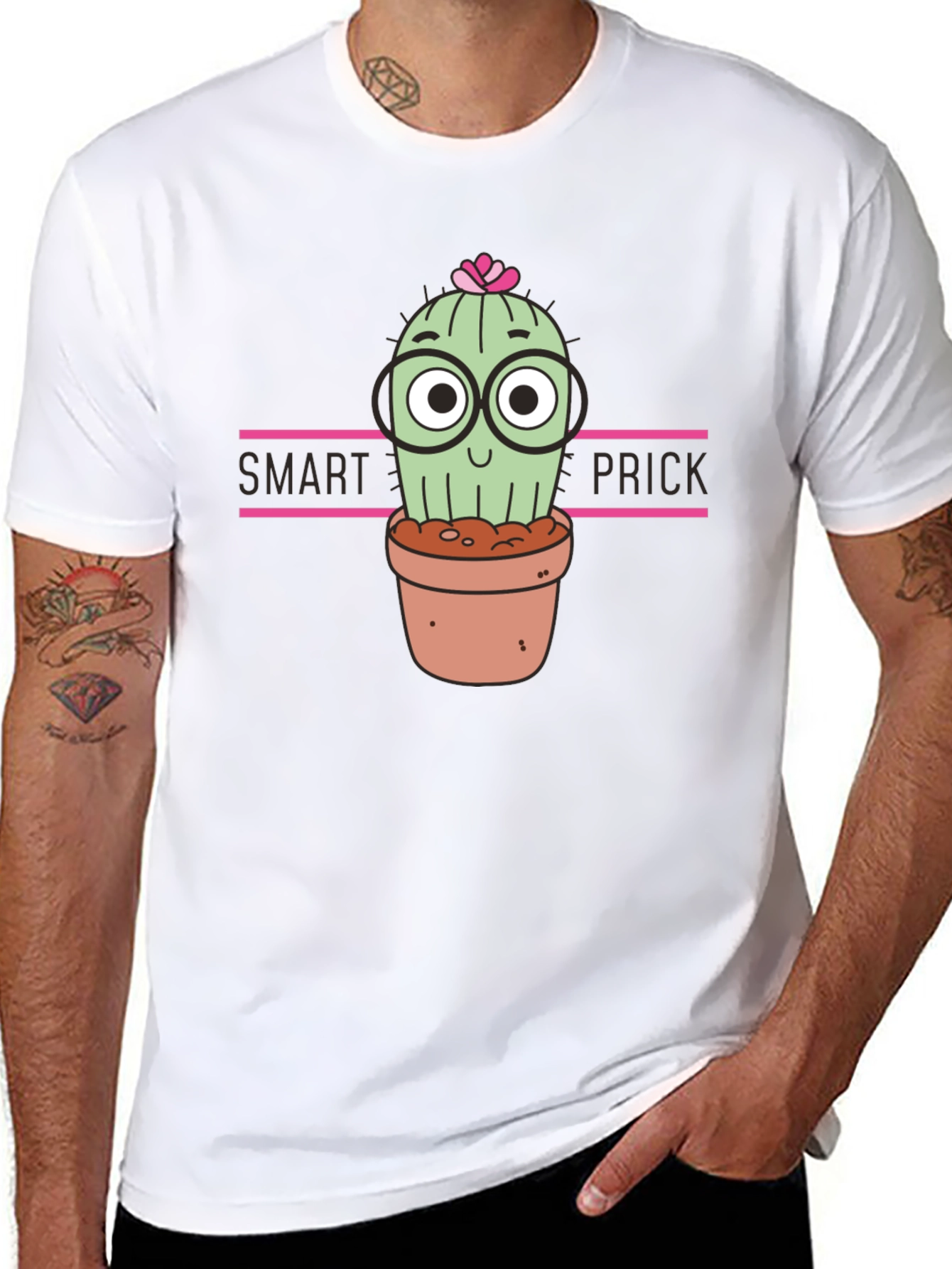 Smart Prick Cactus Graphic Tee