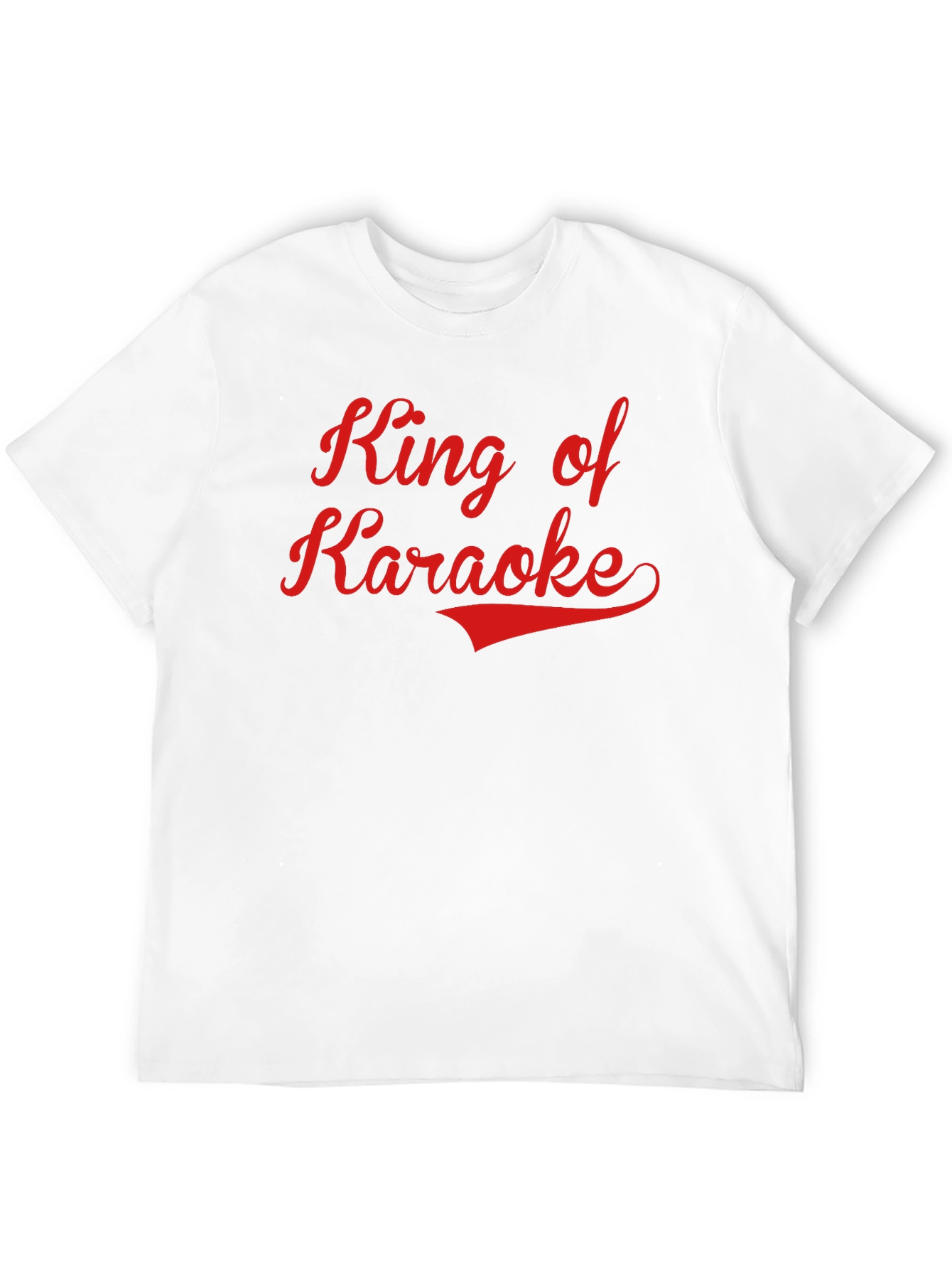 King of Karaoke Black T-Shirt