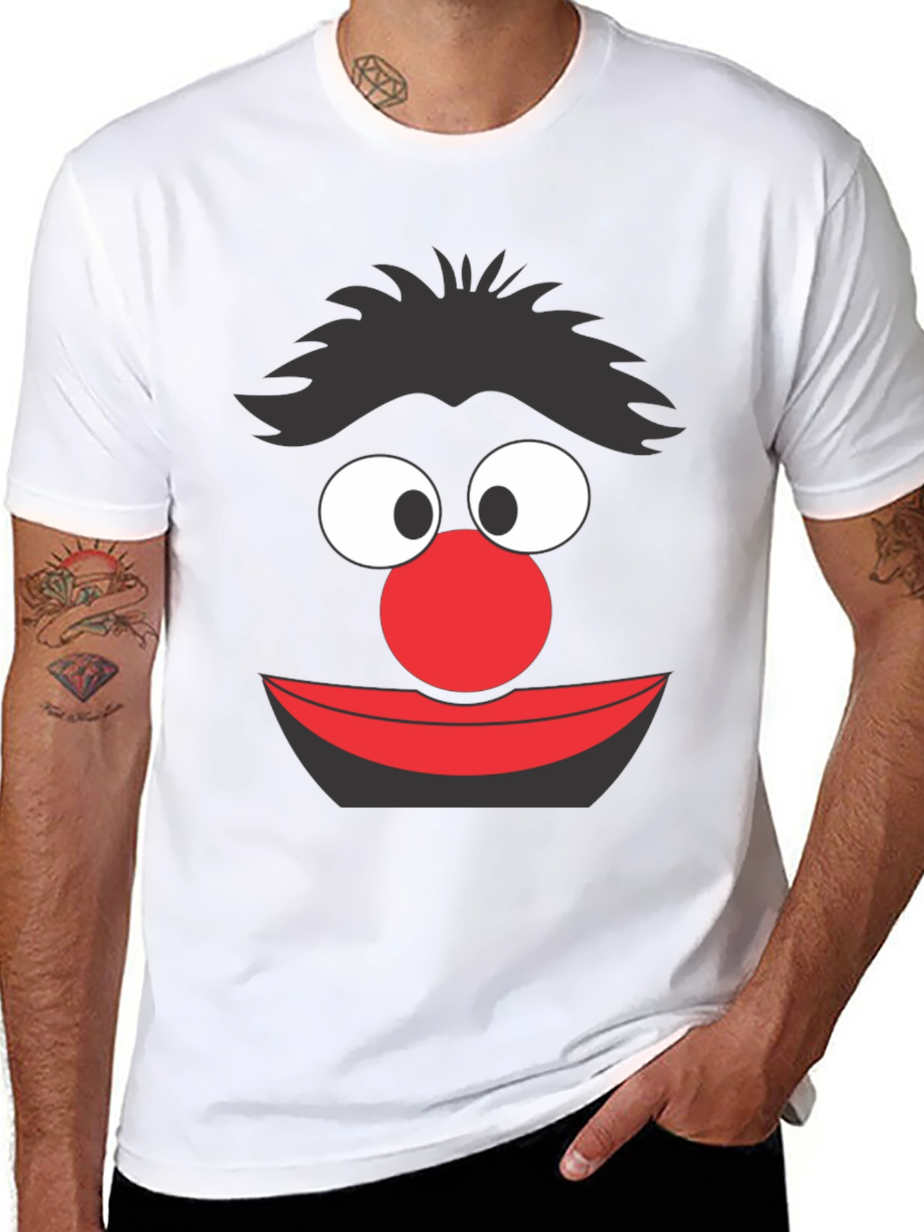 Funny Cartoon Face T-Shirt