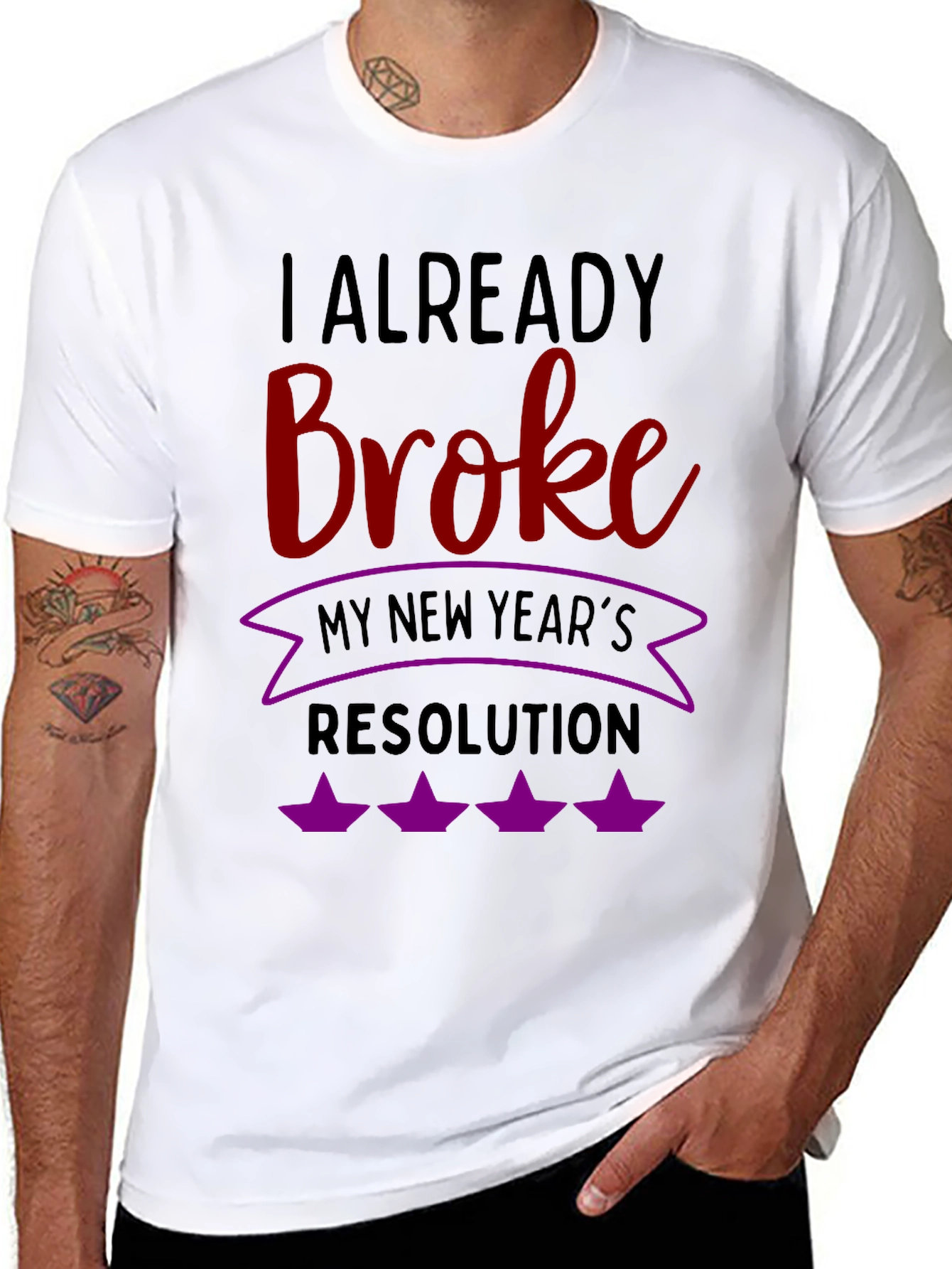 Funny New Years Resolution T-Shirt