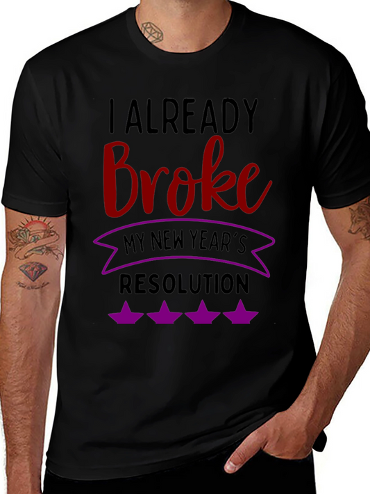 Funny New Years Resolution T-Shirt
