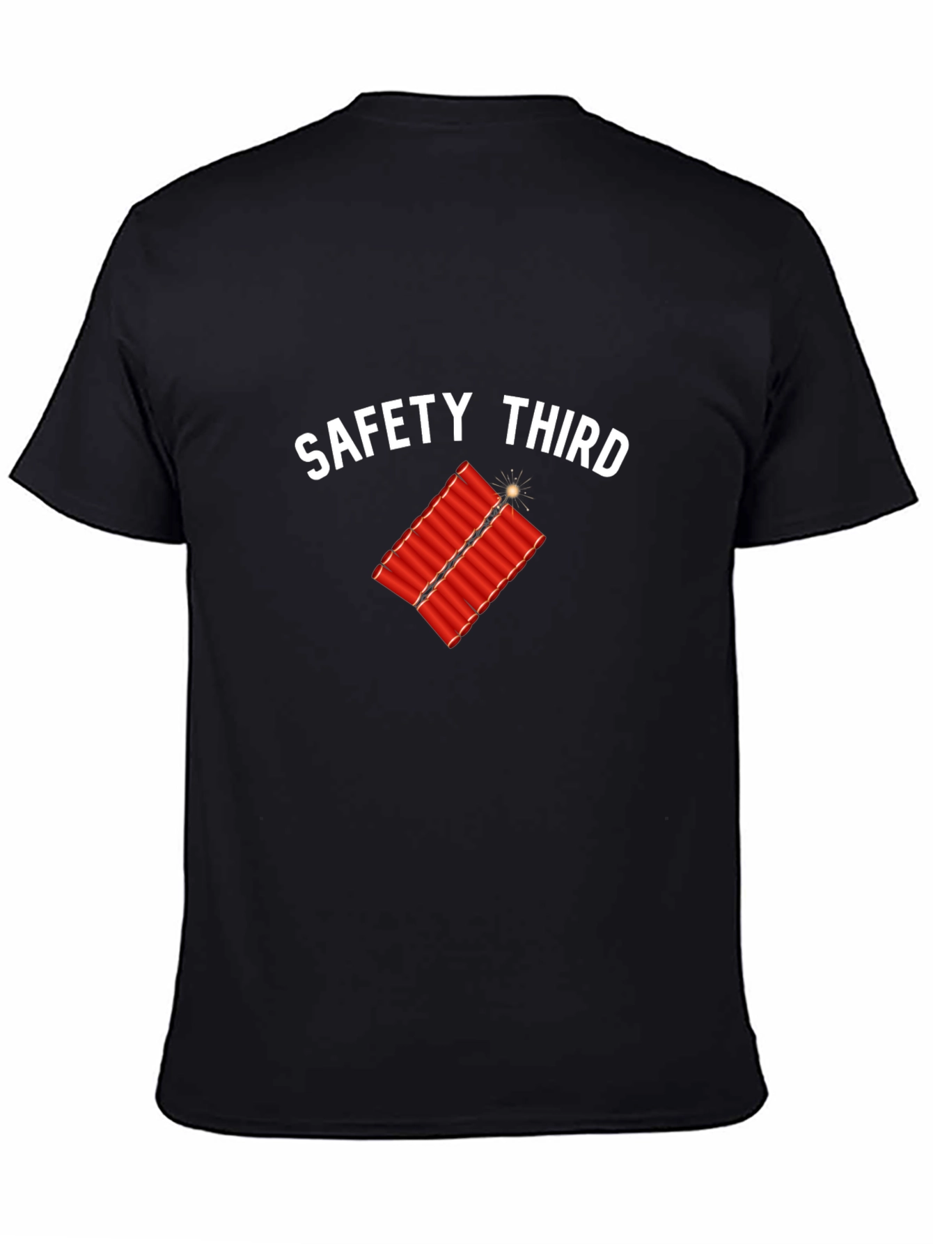 Safety Third Funny Graphic Tee