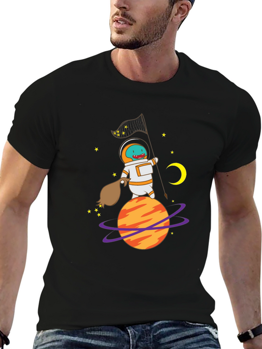 Astronaut Squirtle Graphic T-Shirt