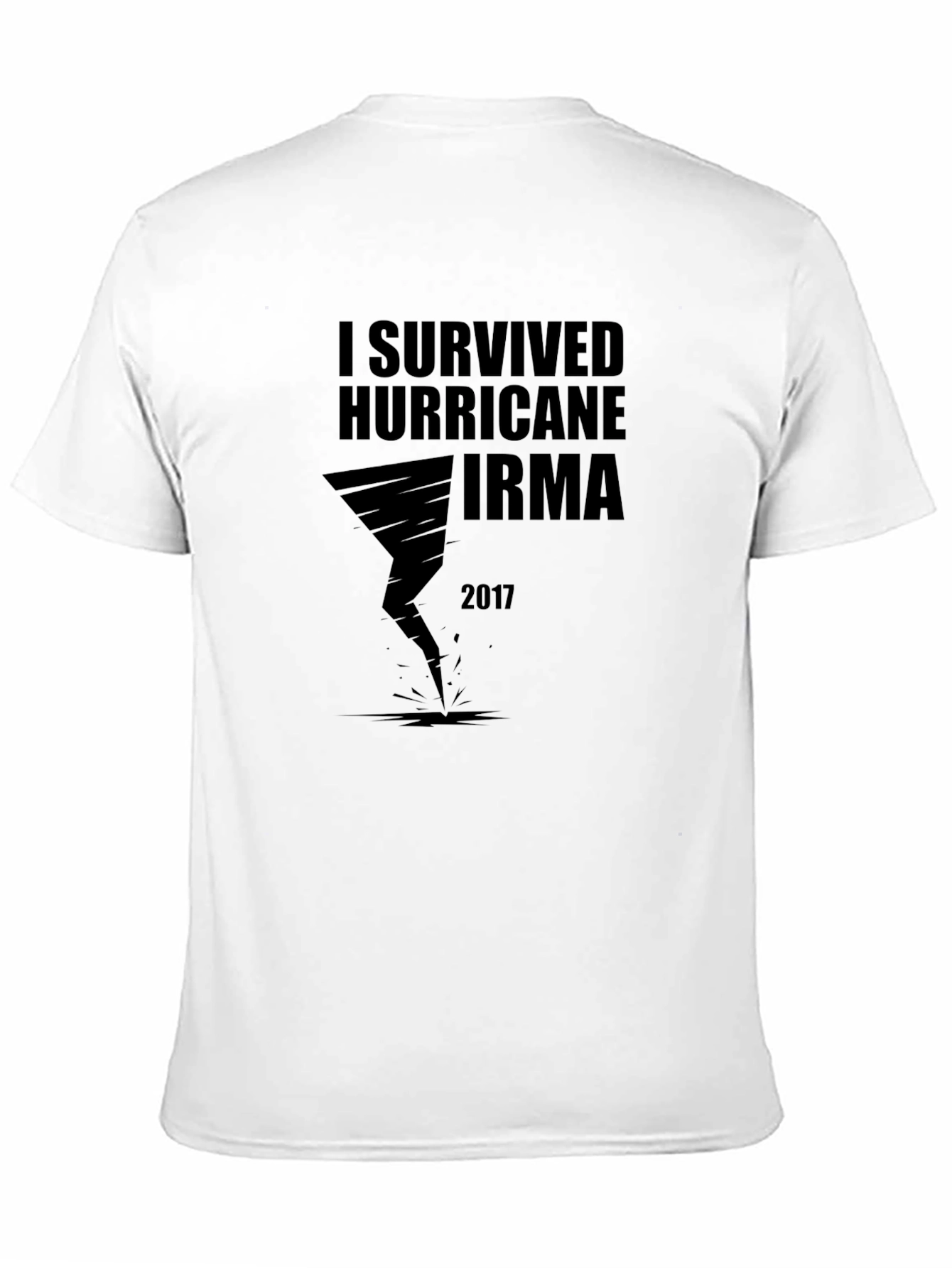 I Survived Hurricane Irma 2017 Black T-Shirt