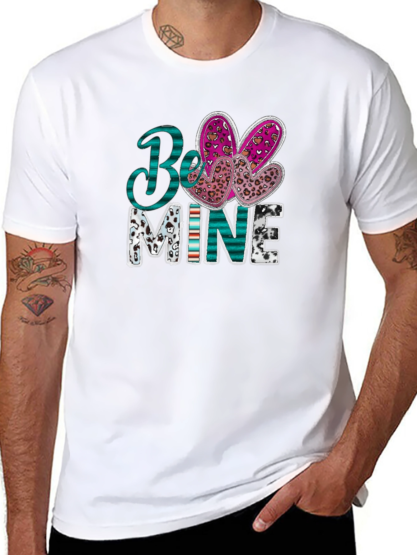 Be Mine Valentines Day Graphic Tee