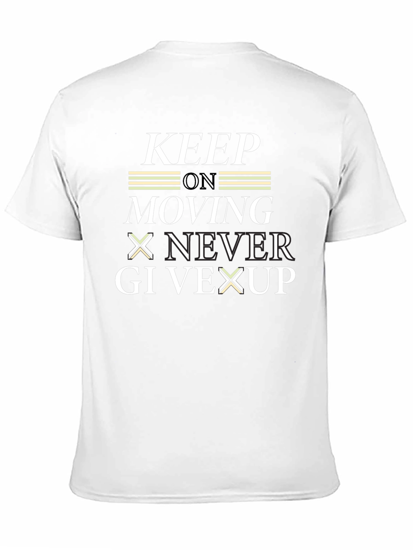 Keep On Moving Graphic Print T-Shirt