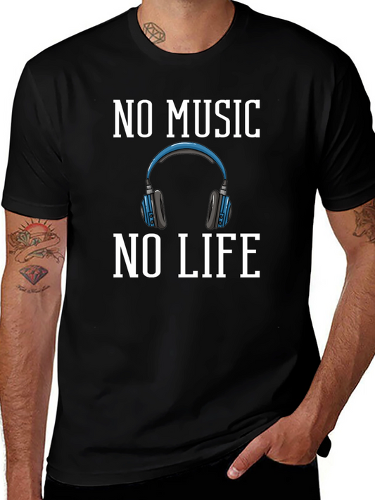 No Music No Life Graphic Tee