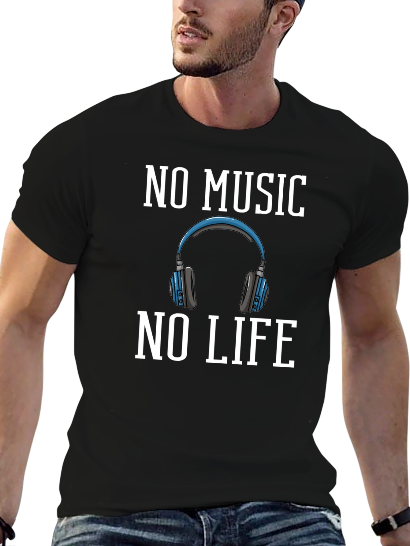 No Music No Life Graphic Tee