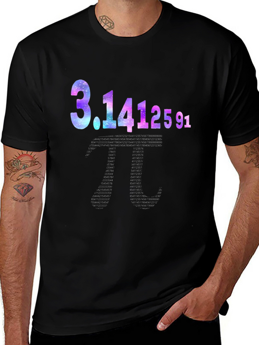 Pi Number Graphic T-Shirt