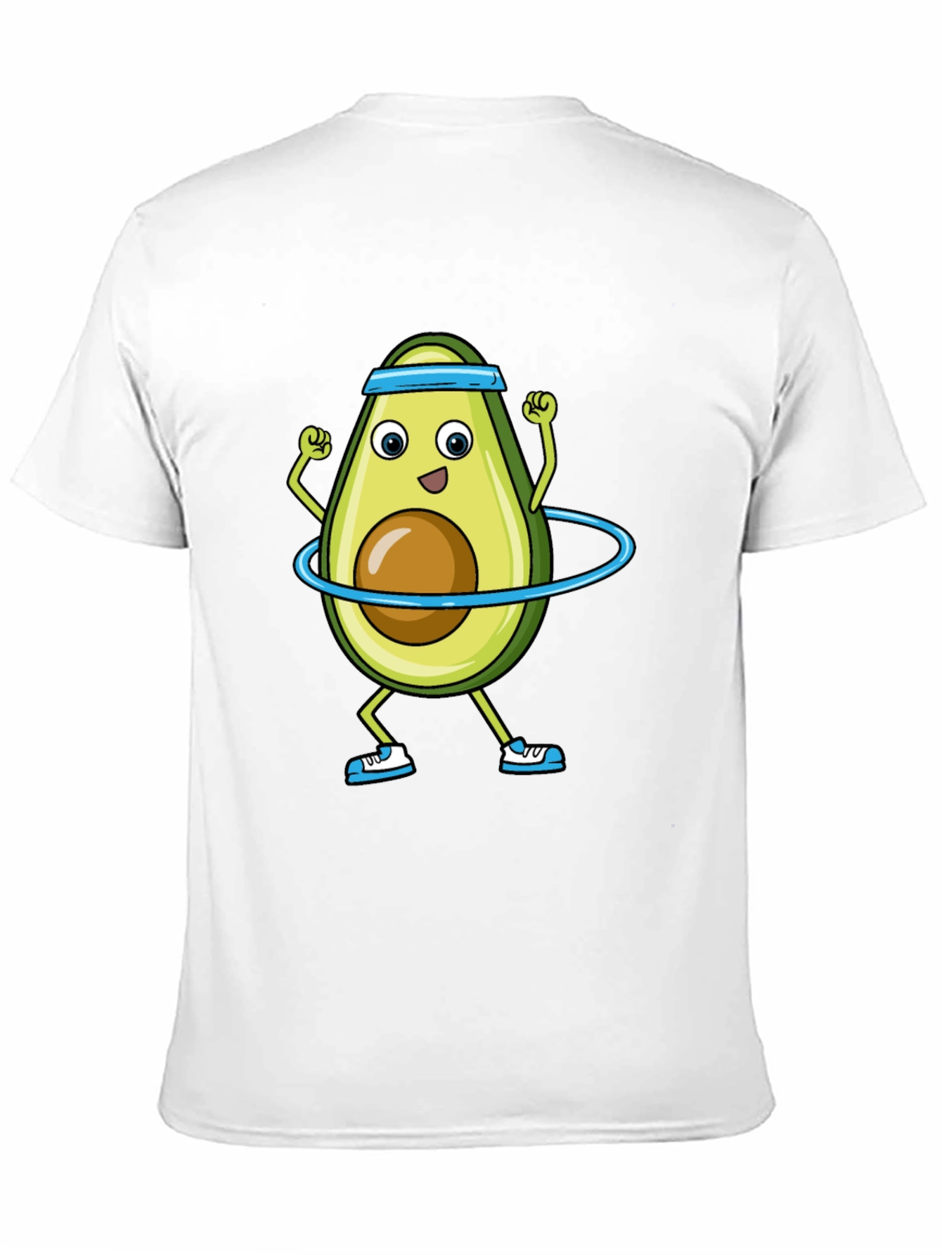Funny Avocado Hula Hoop T-Shirt