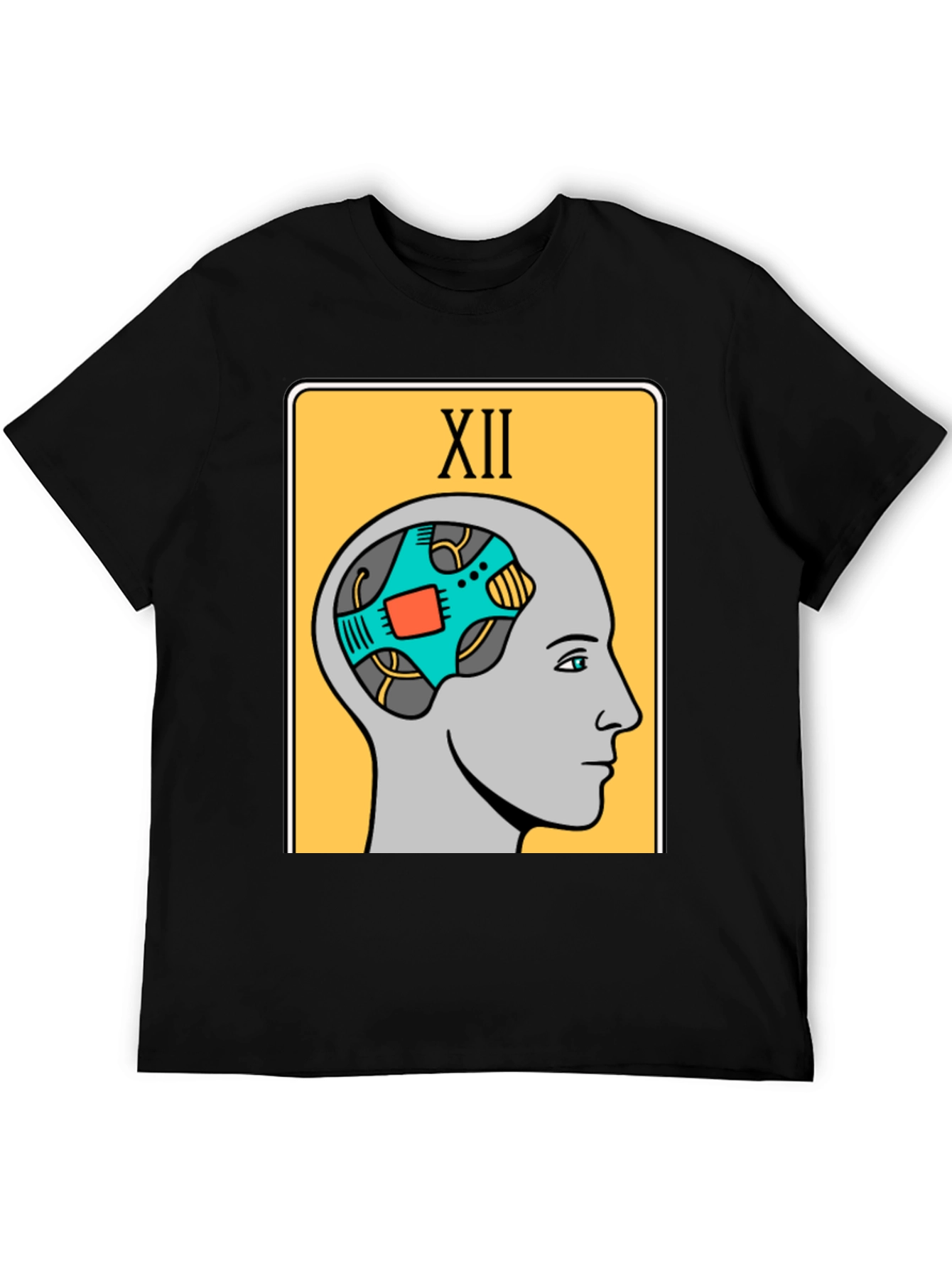 Robotic Mind Tarot Card Graphic T-Shirt