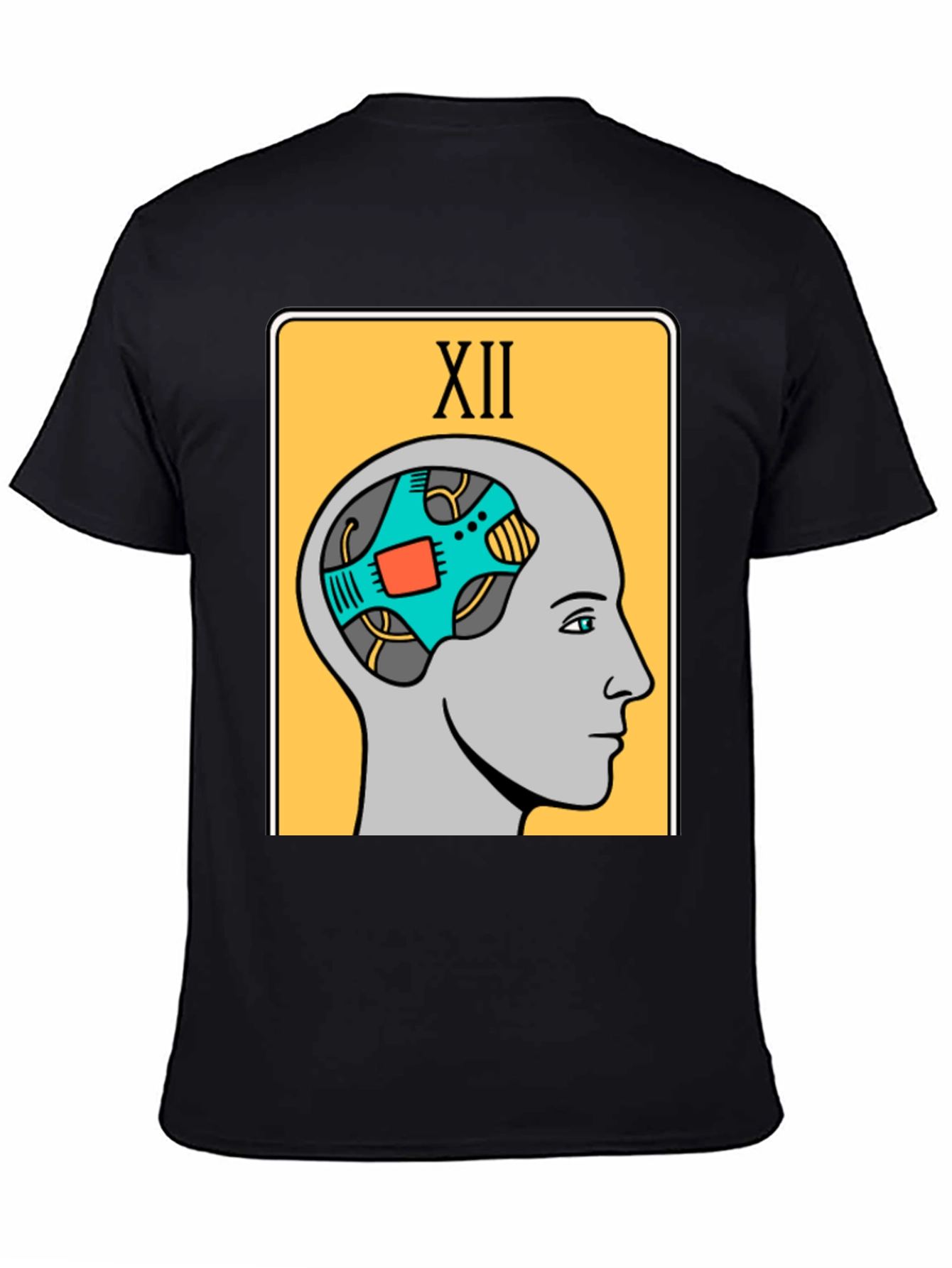 Robotic Mind Tarot Card Graphic T-Shirt