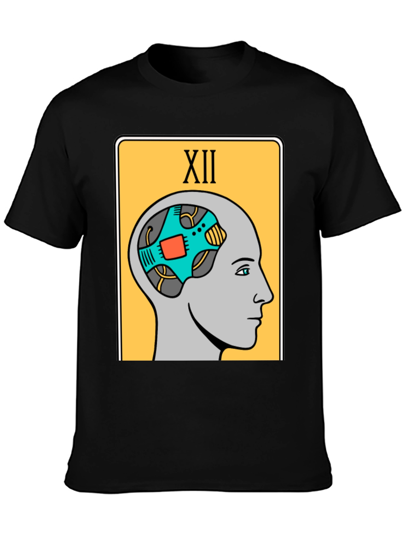 Robotic Mind Tarot Card Graphic T-Shirt