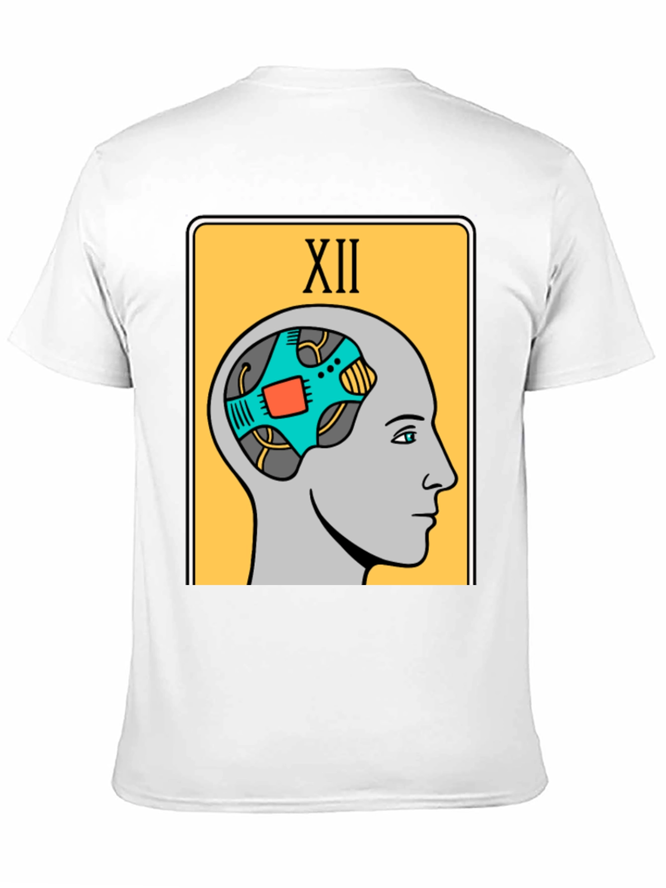 Robotic Mind Tarot Card Graphic T-Shirt
