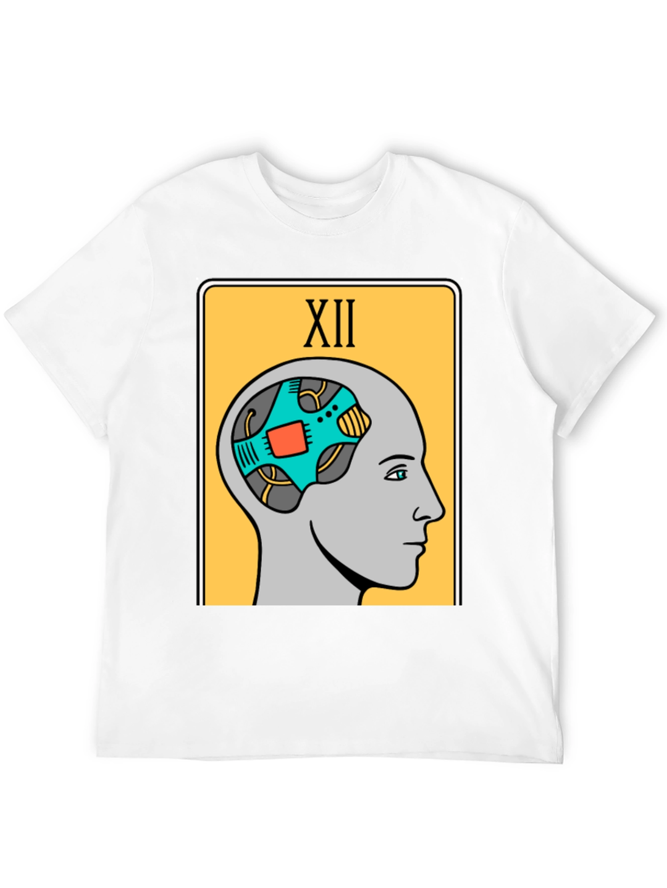 Robotic Mind Tarot Card Graphic T-Shirt
