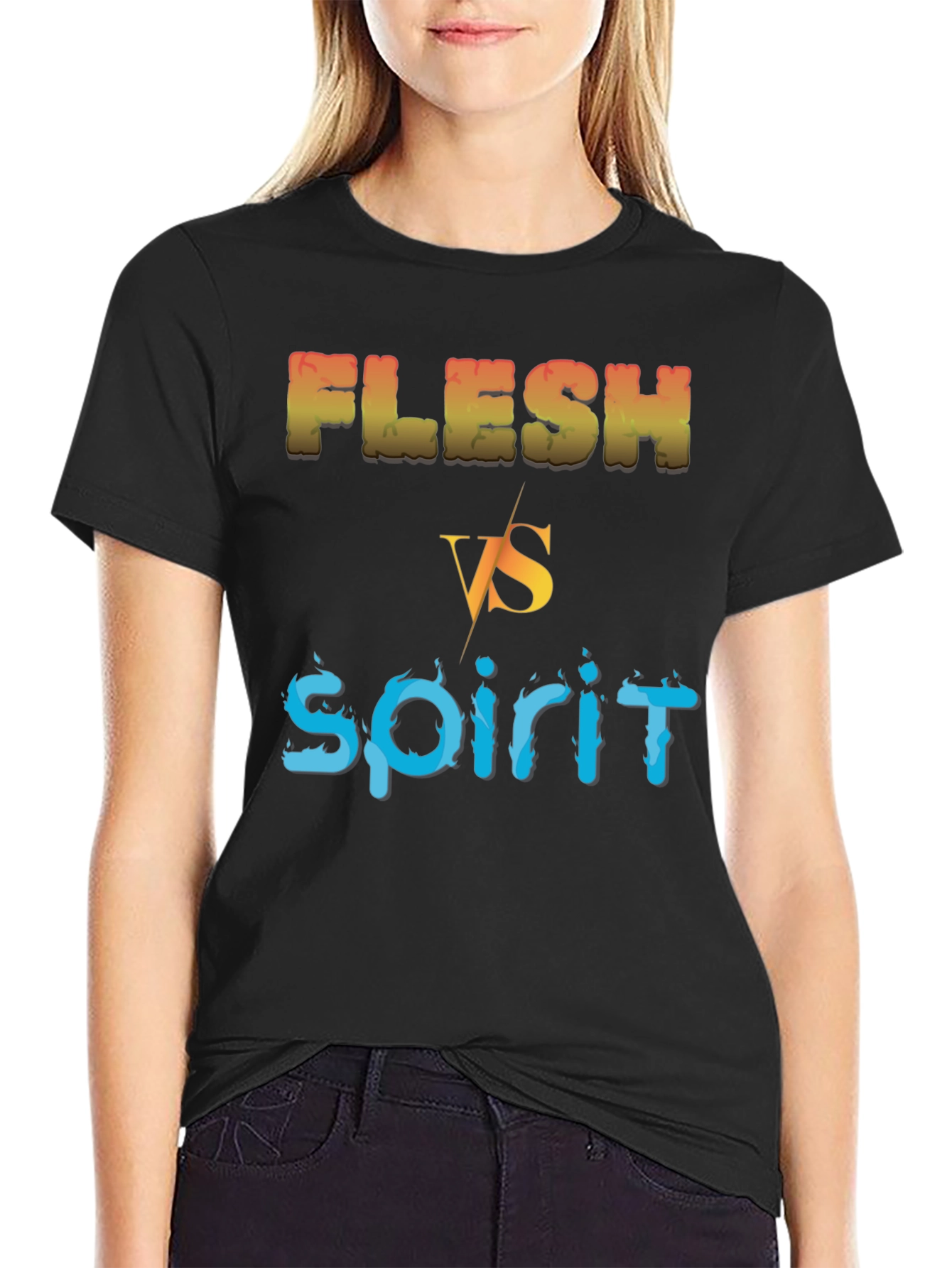 Flesh vs Spirit Graphic Tee