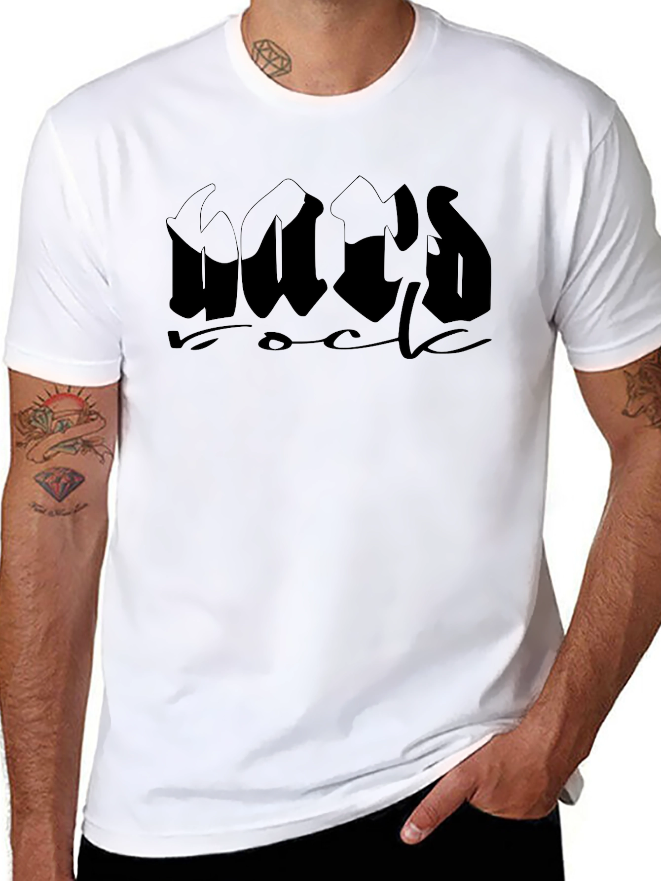 Hard Rock Black Graphic Tee