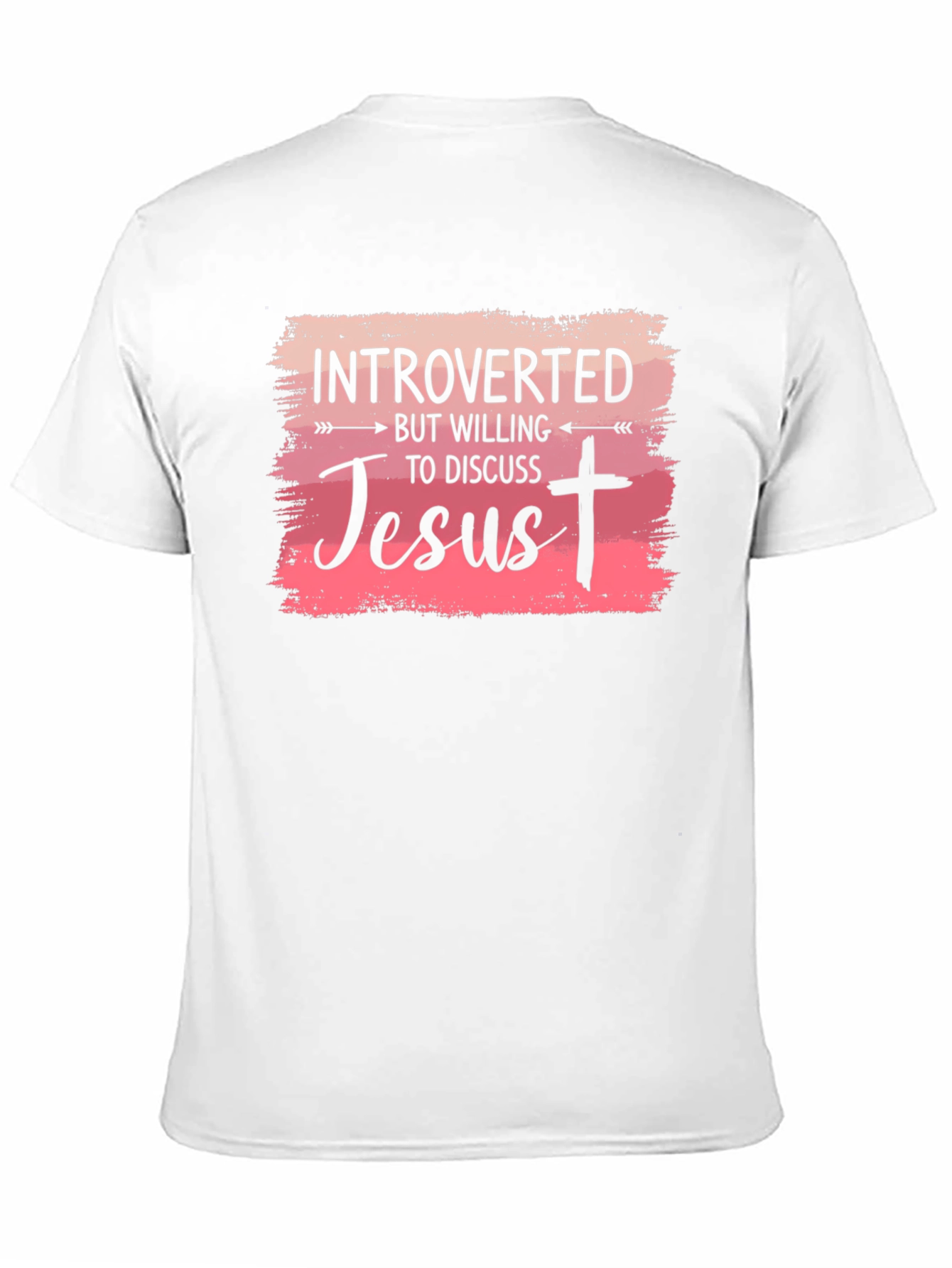 Introverted But Willing To Discuss Jesus T-Shirt