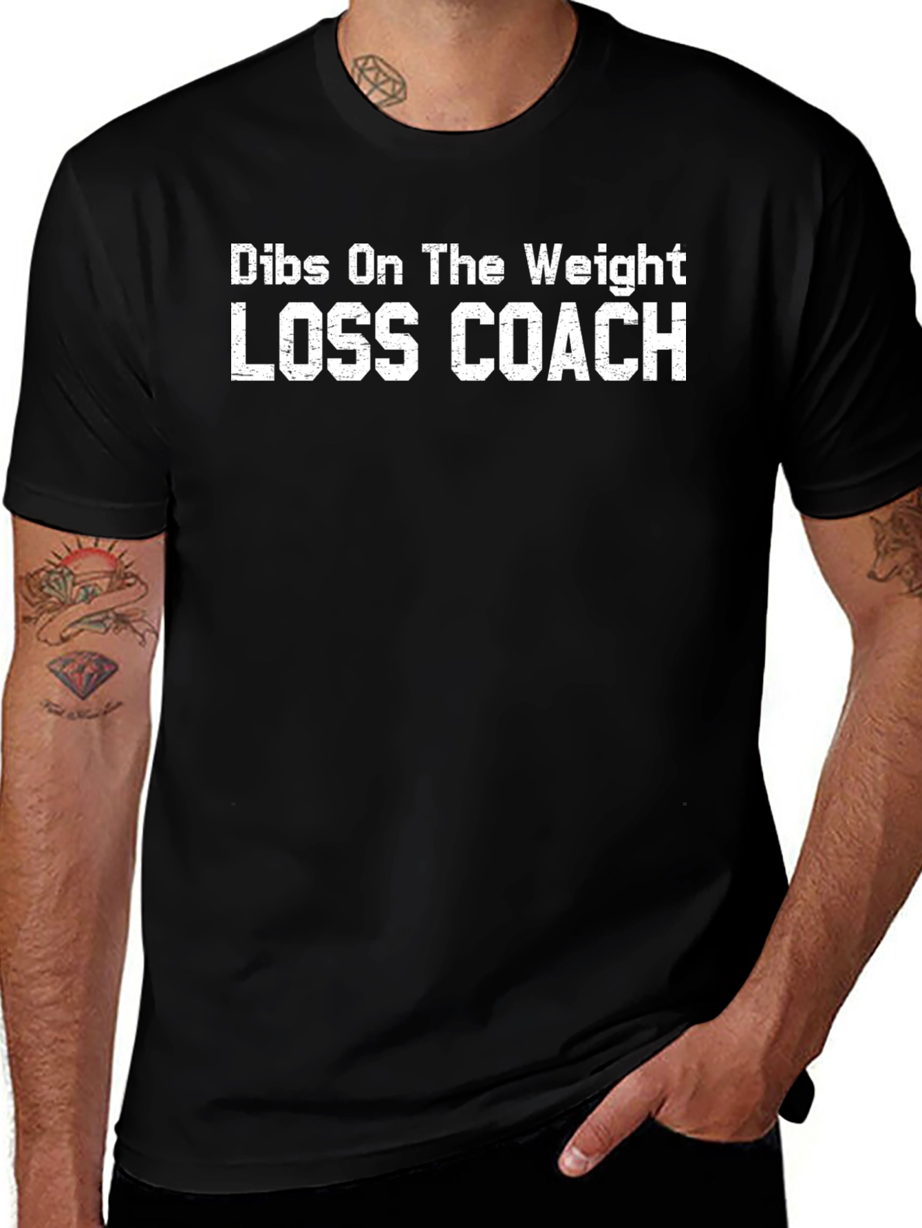Dibs on the Weight Loss Coach Funny T-Shirt