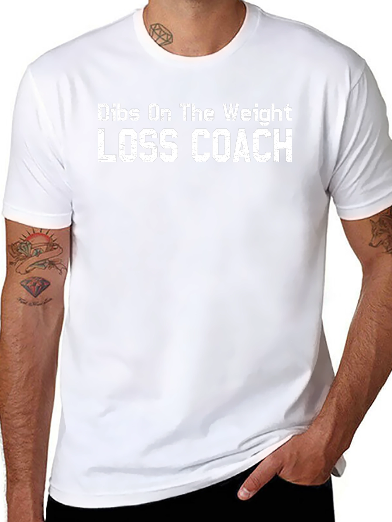 Dibs on the Weight Loss Coach Funny T-Shirt