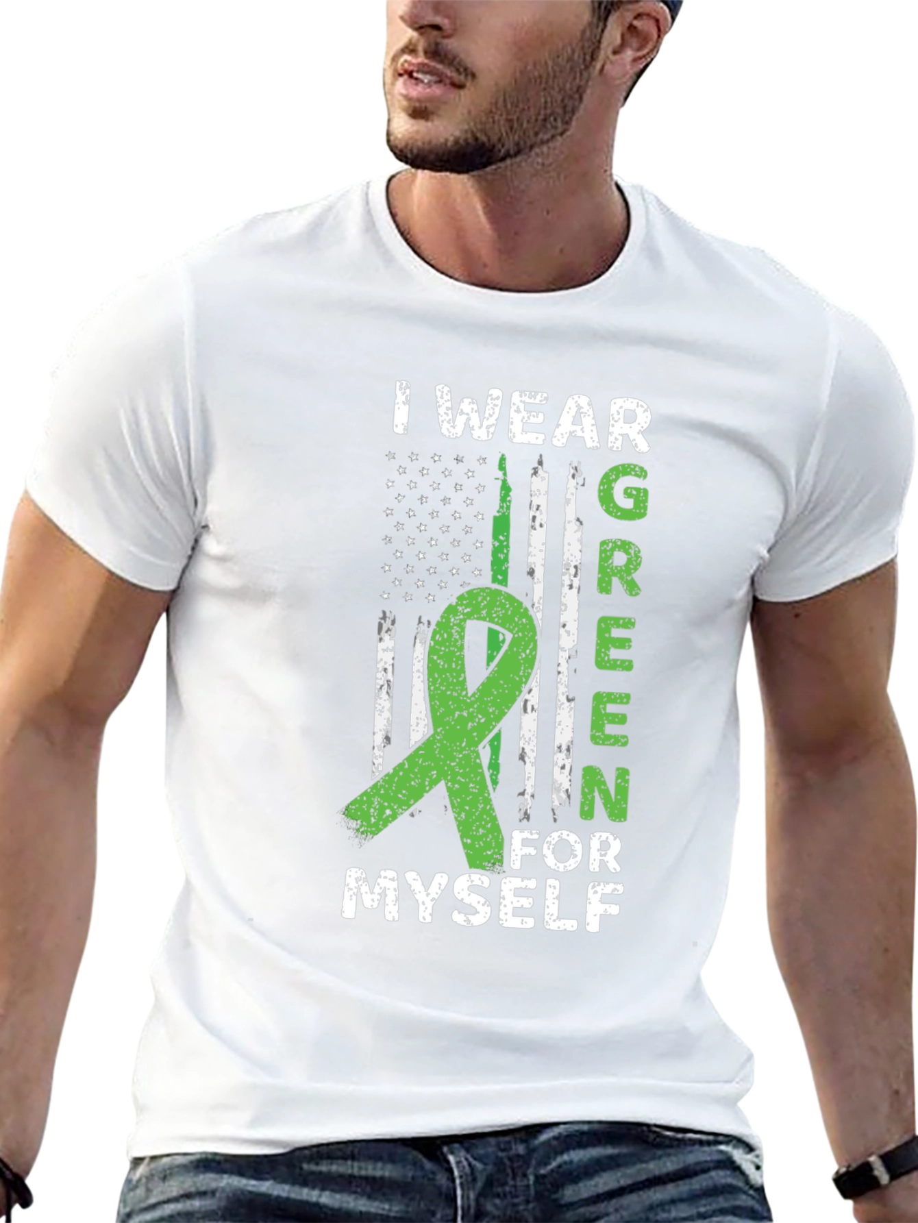 I Wear Green For Myself Awareness T-Shirt