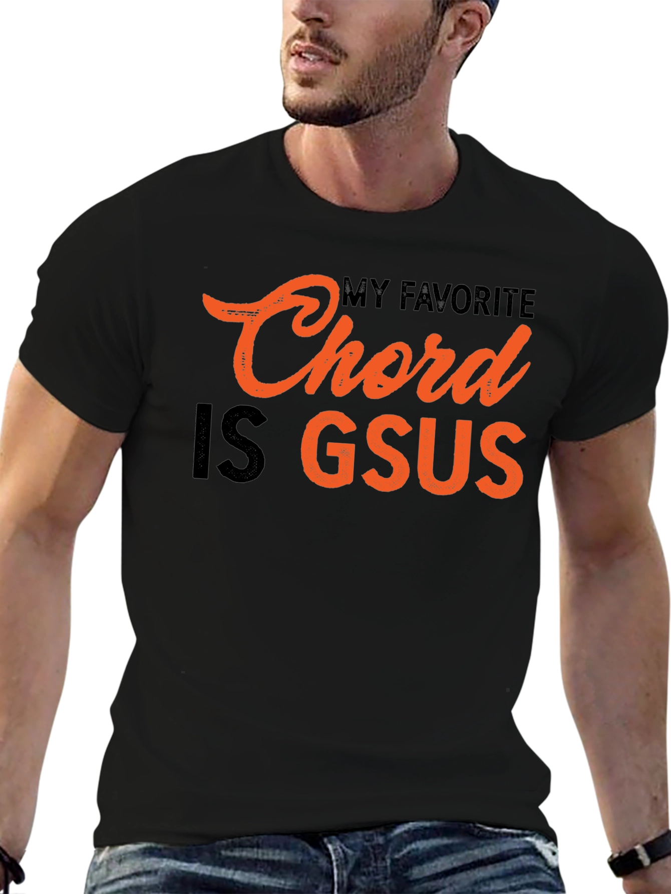 My Favorite Chord Is Gsus Graphic T-Shirt