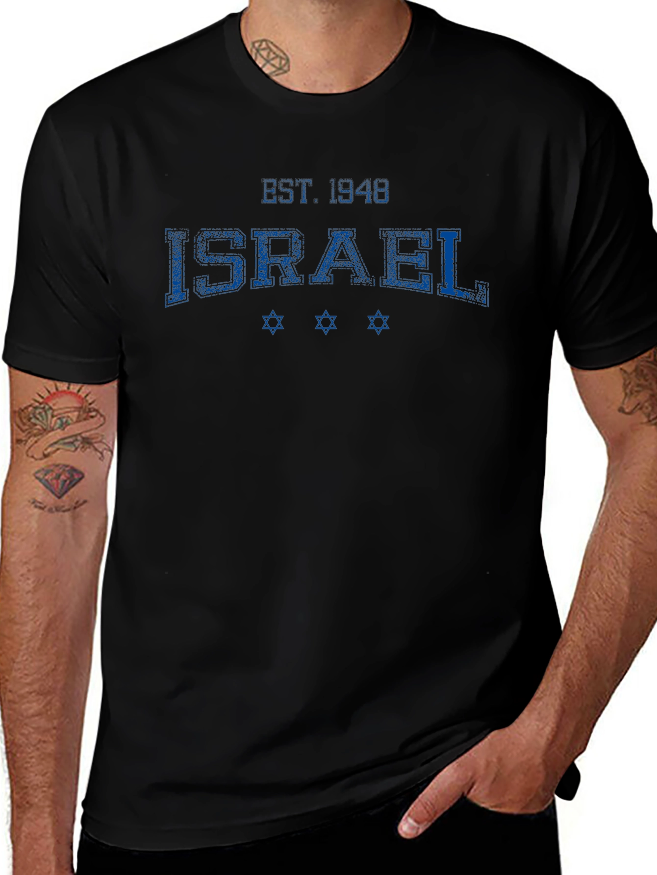 Israel Est. 1948 Graphic T-Shirt