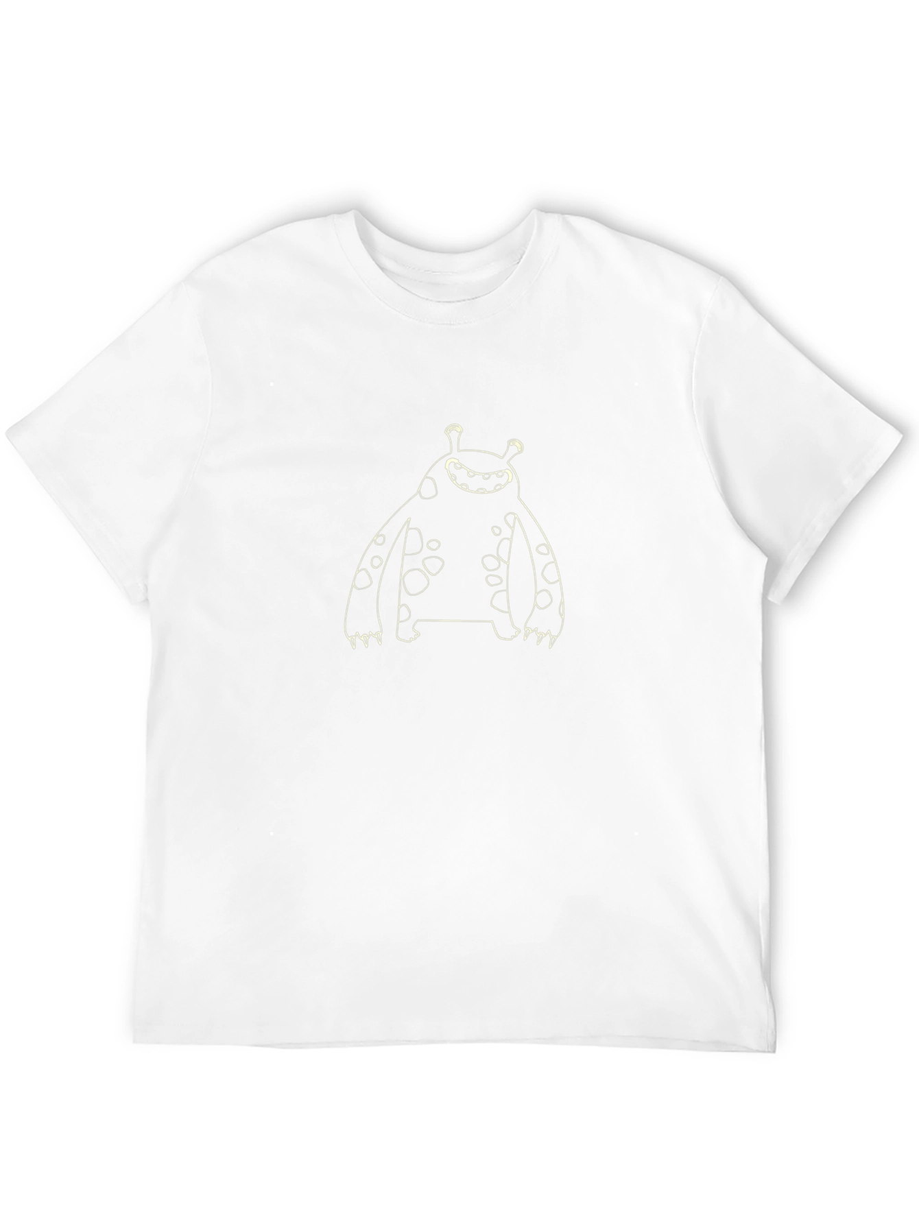 Monster Graphic Black T-Shirt