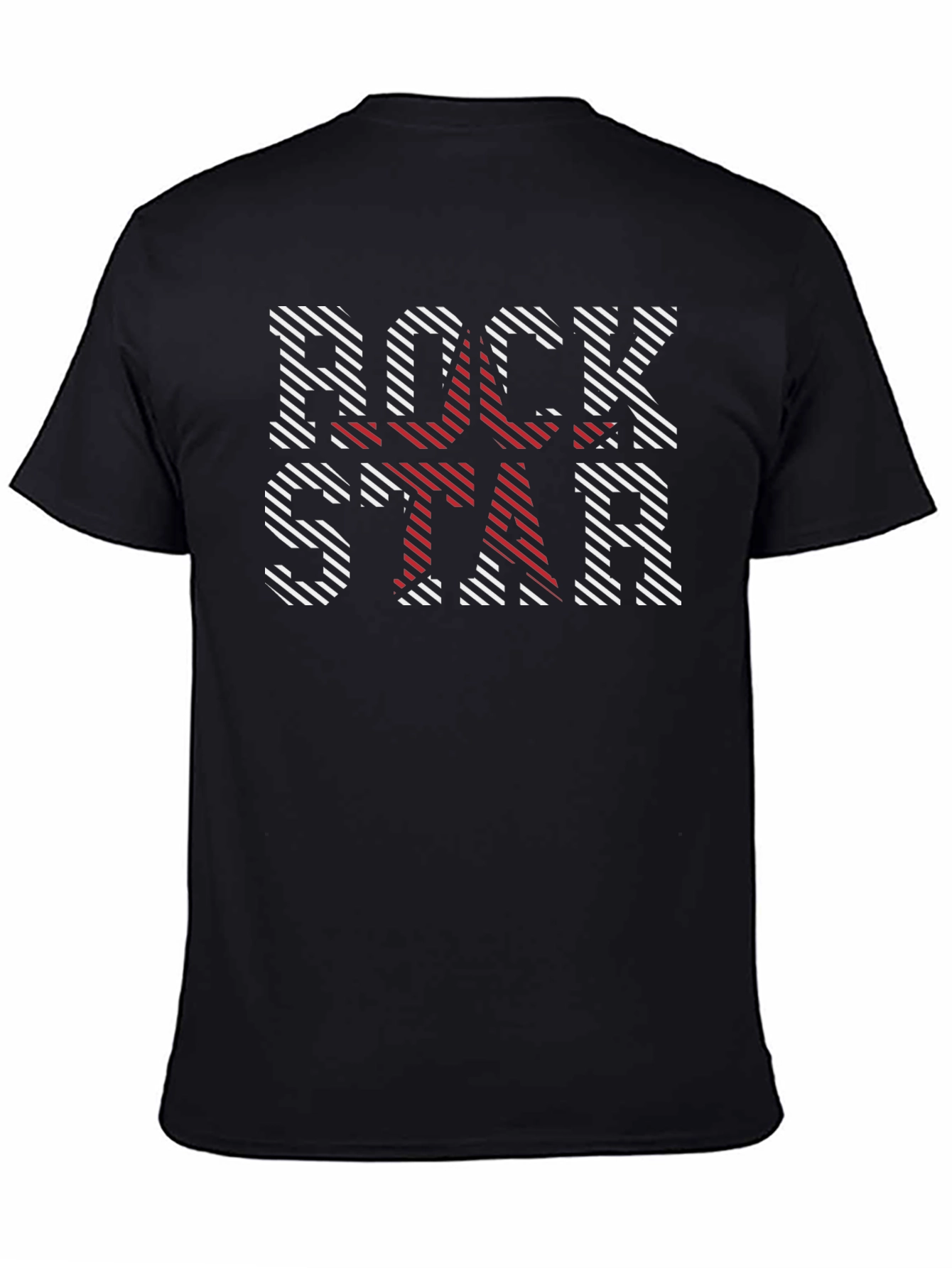 Rockstar Graphic Print Black T-Shirt