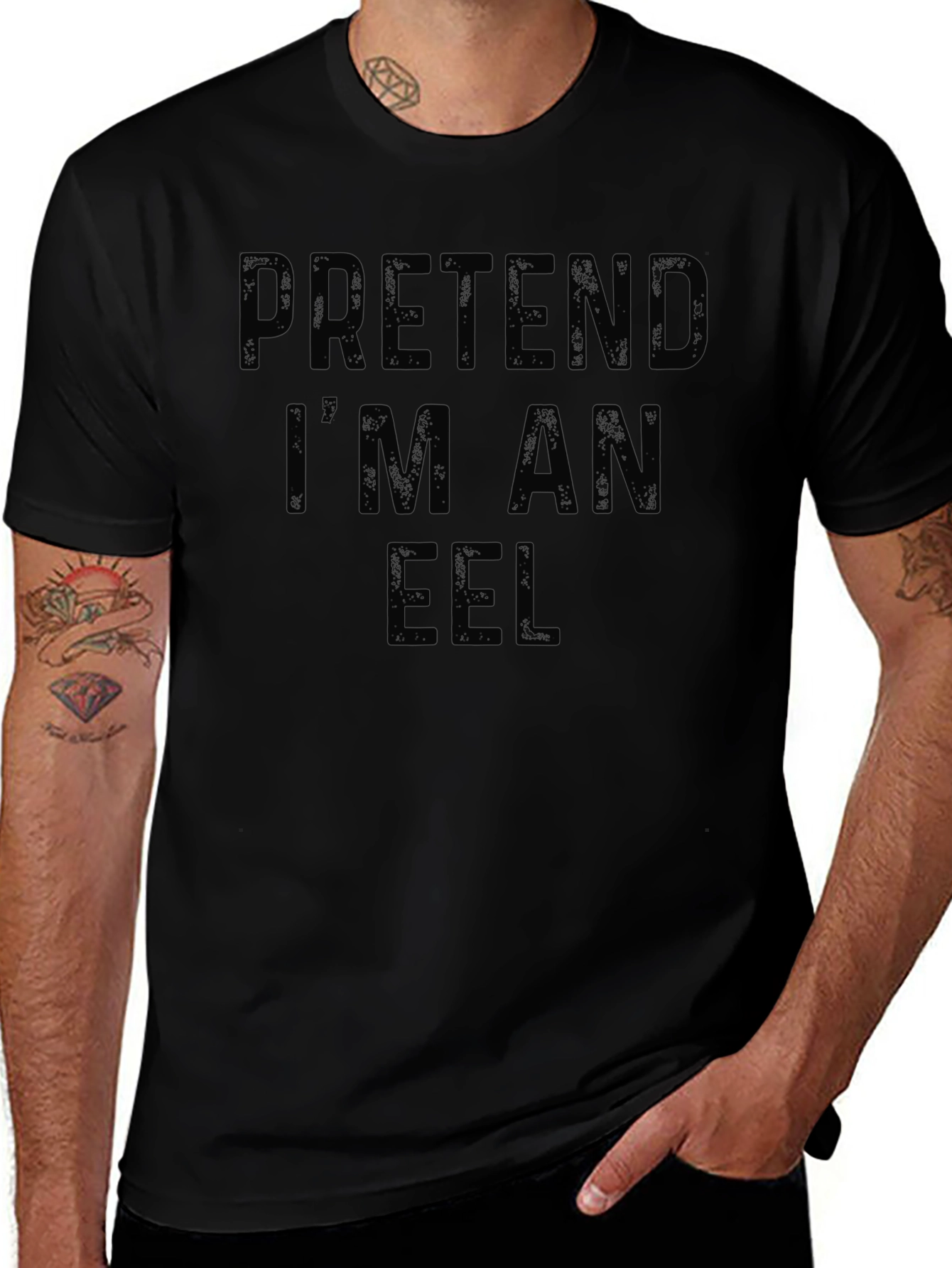 Pretend Im an Eel T-Shirt - Funny Costume Tee