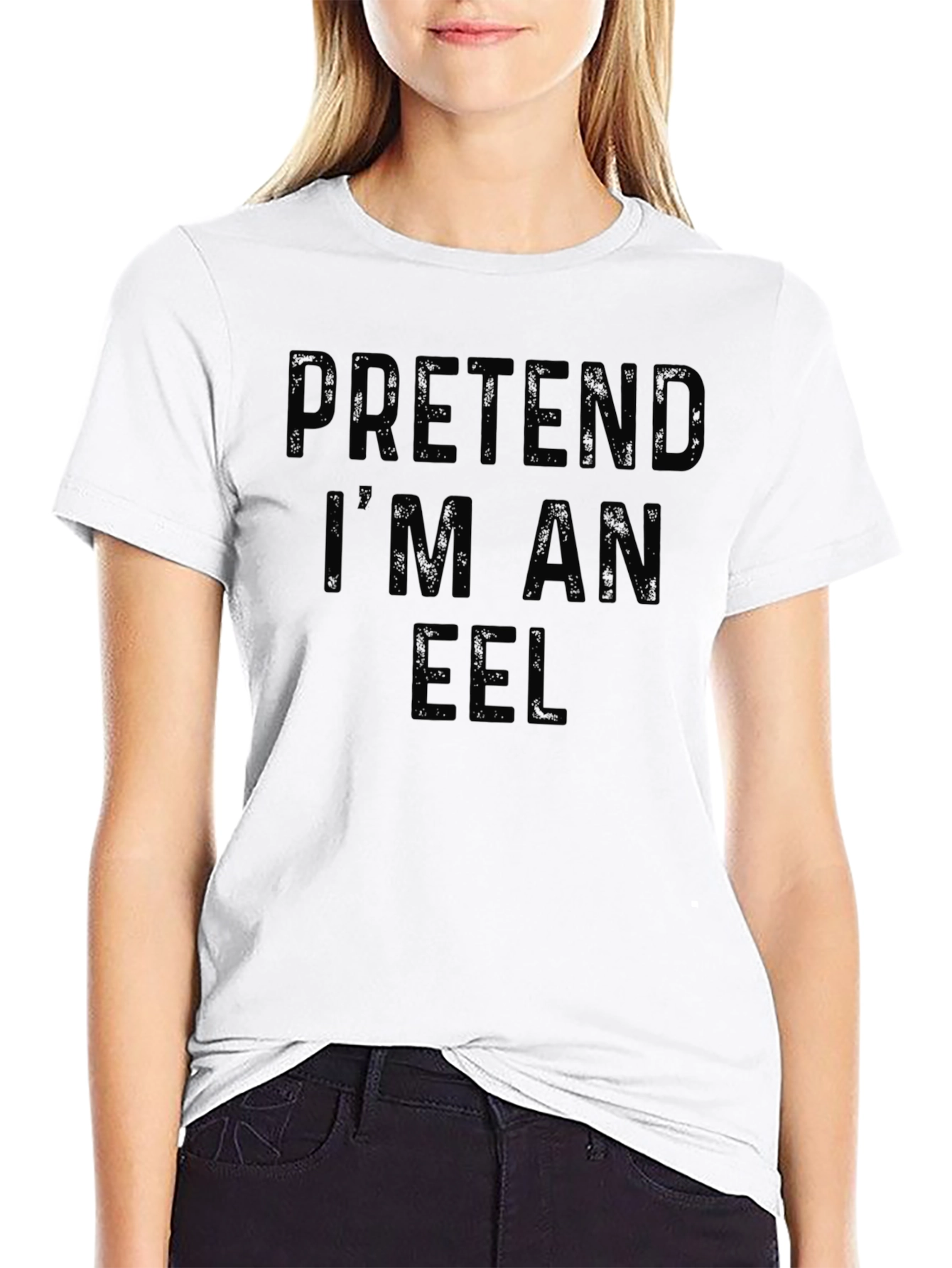 Pretend Im an Eel T-Shirt - Funny Costume Tee