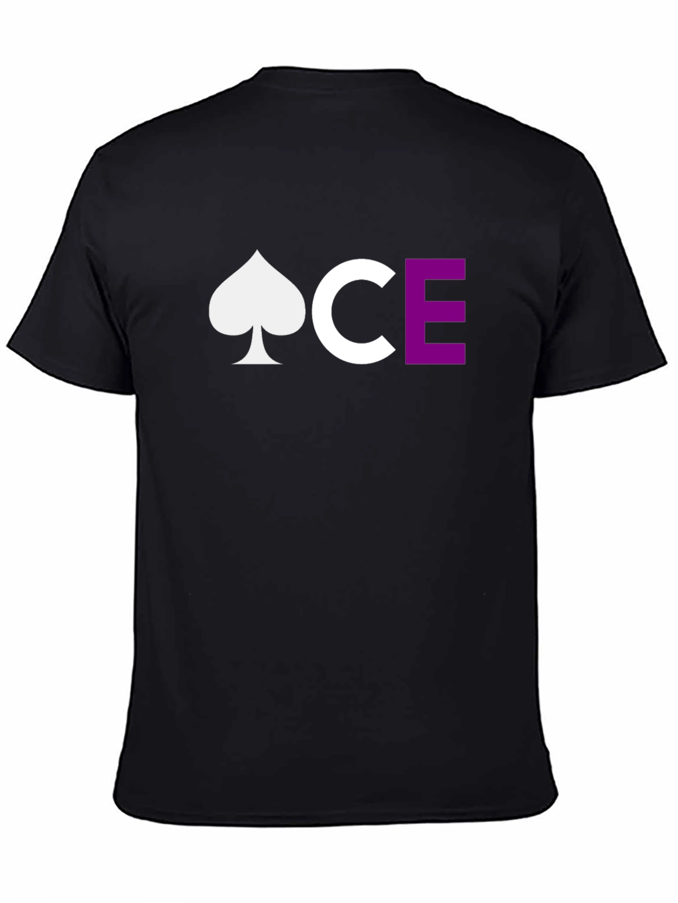 Ace Spade Crew Neck T-Shirt