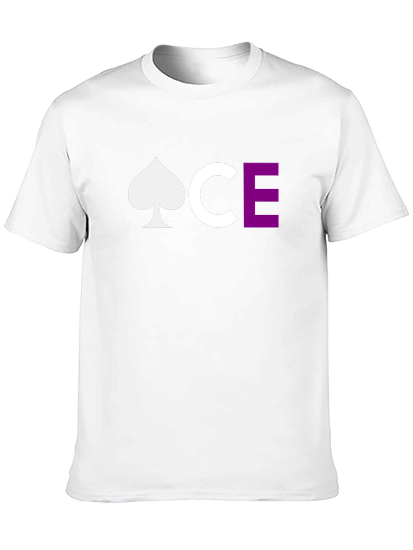 Ace Spade Crew Neck T-Shirt