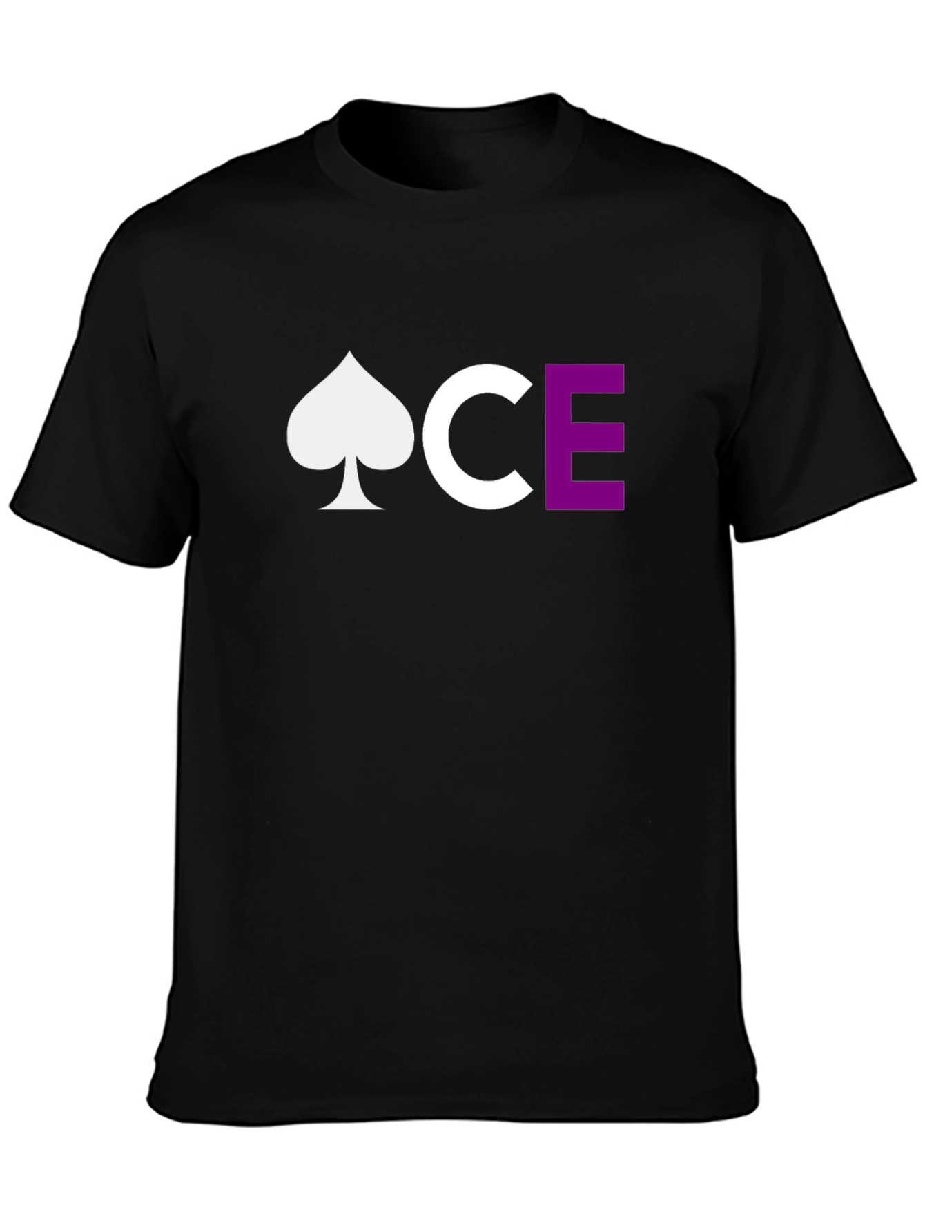 Ace Spade Crew Neck T-Shirt