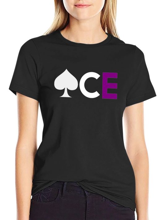 Ace Spade Crew Neck T-Shirt
