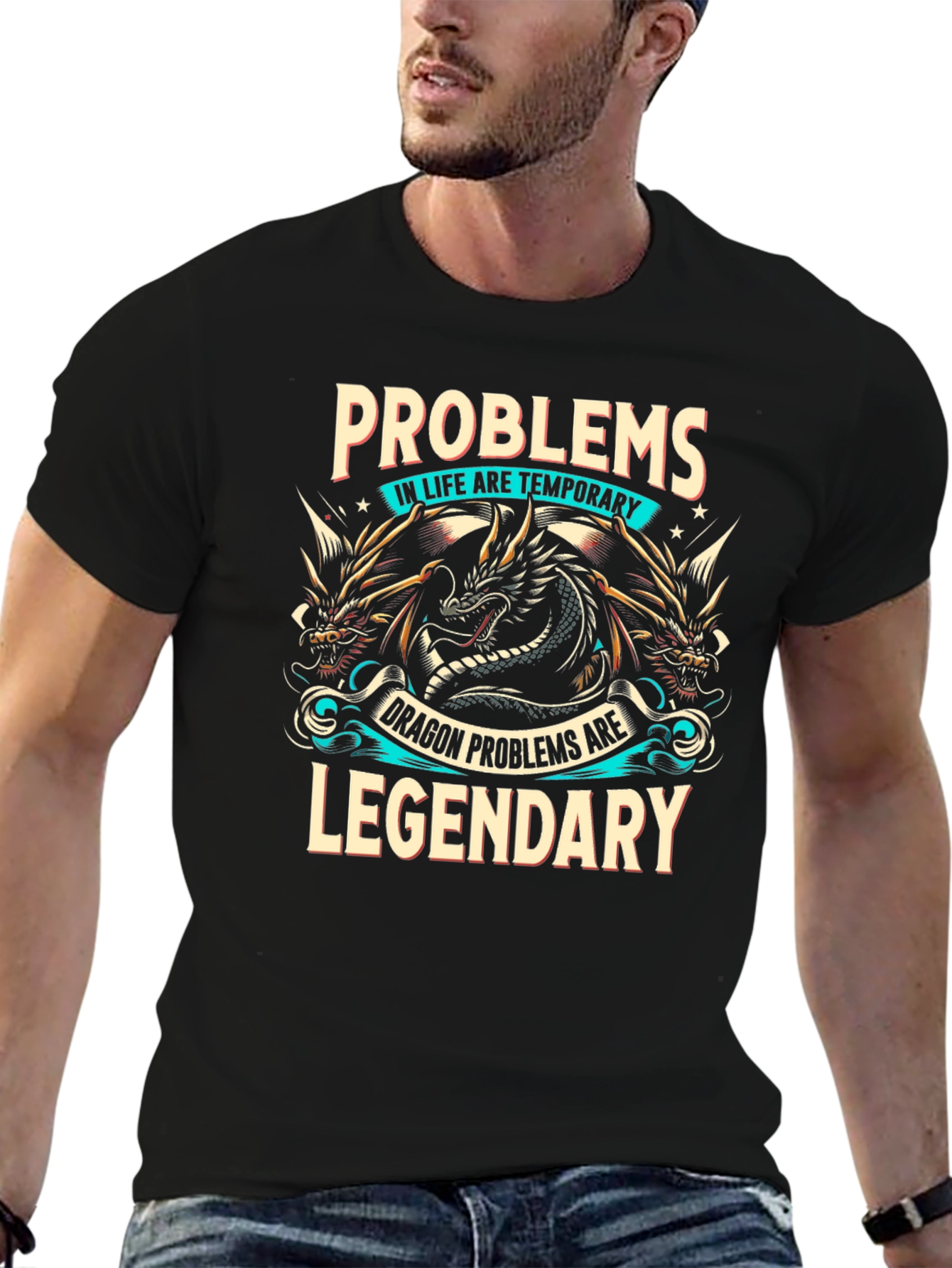 Dragon Problems Legendary Graphic Tee