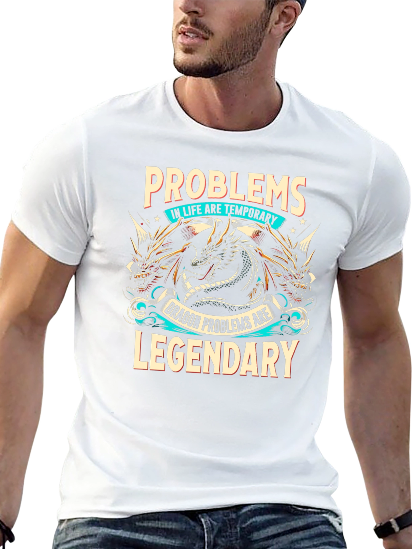 Dragon Problems Legendary Graphic Tee