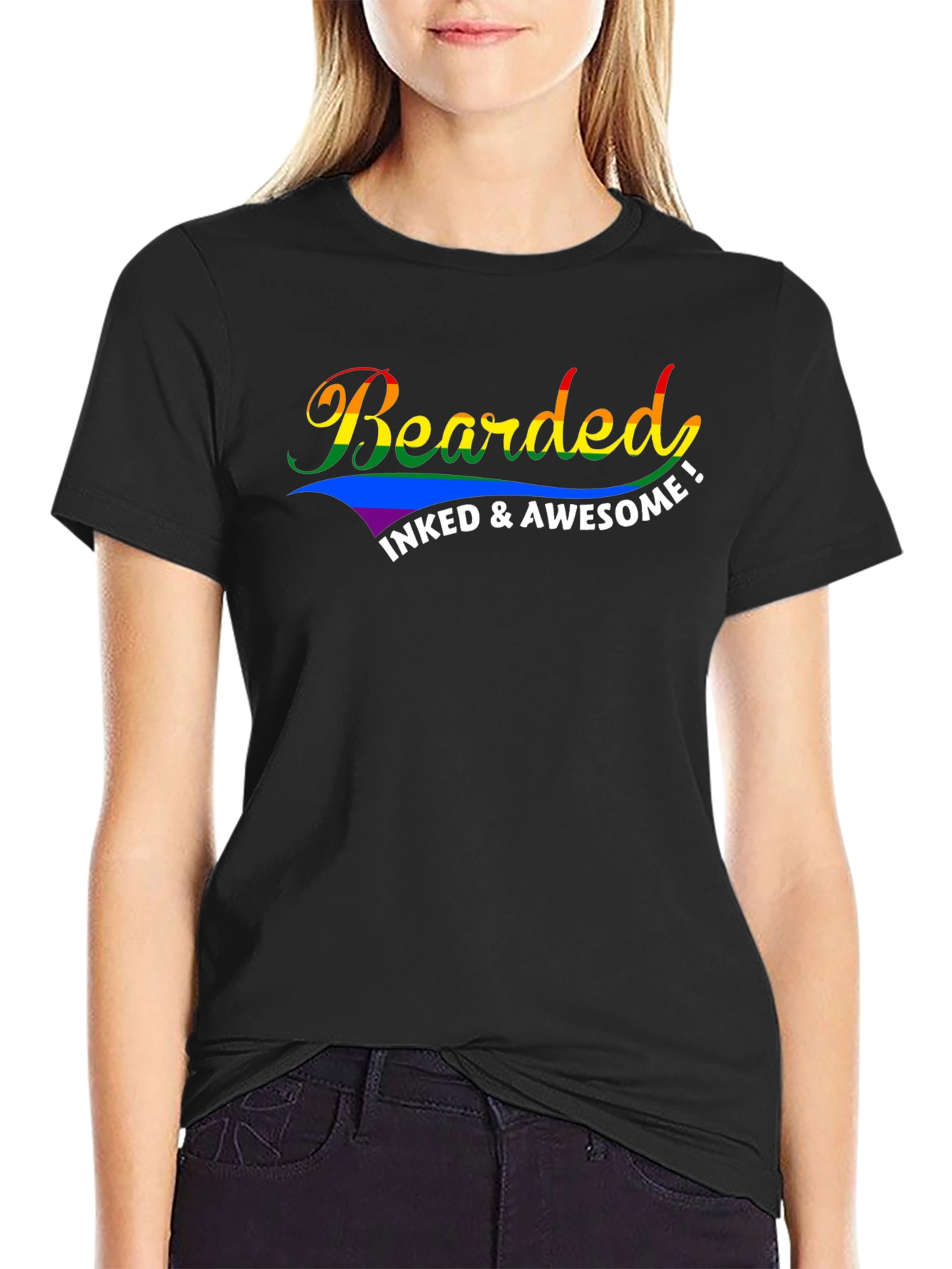 Bearded Inked & Awesome T-Shirt