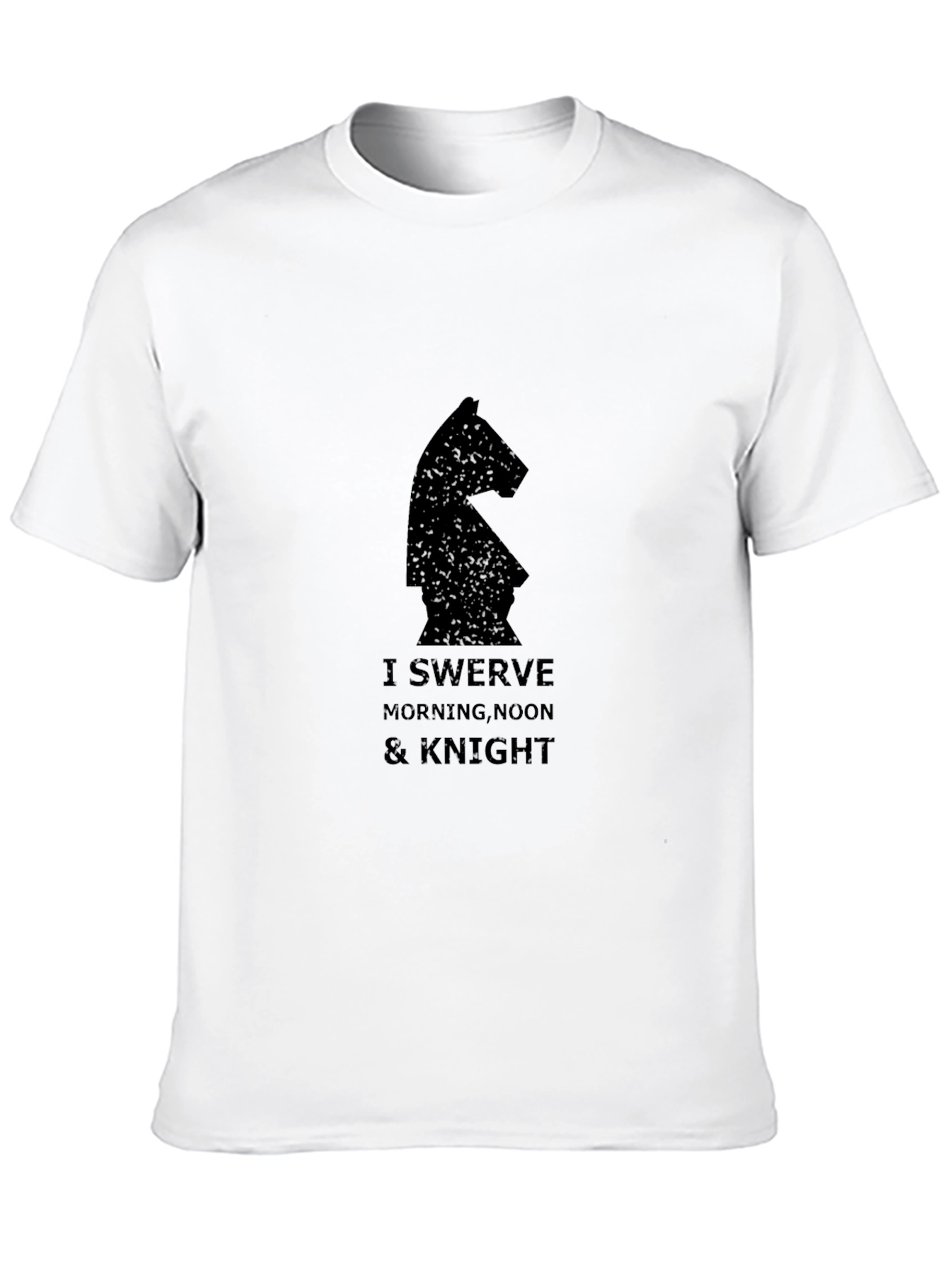 I Swerve Knight T-Shirt - Chess Graphic Tee