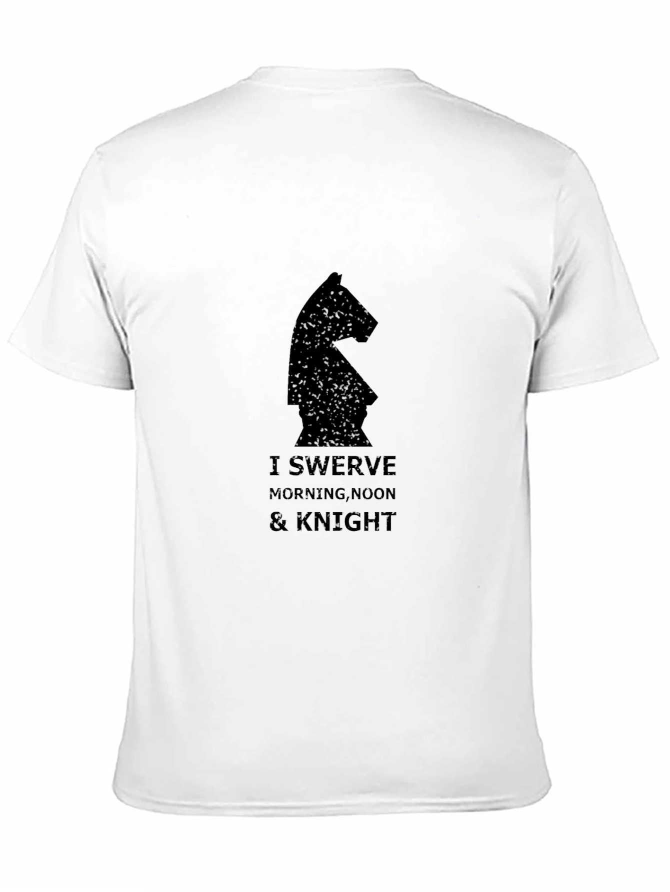 I Swerve Knight T-Shirt - Chess Graphic Tee
