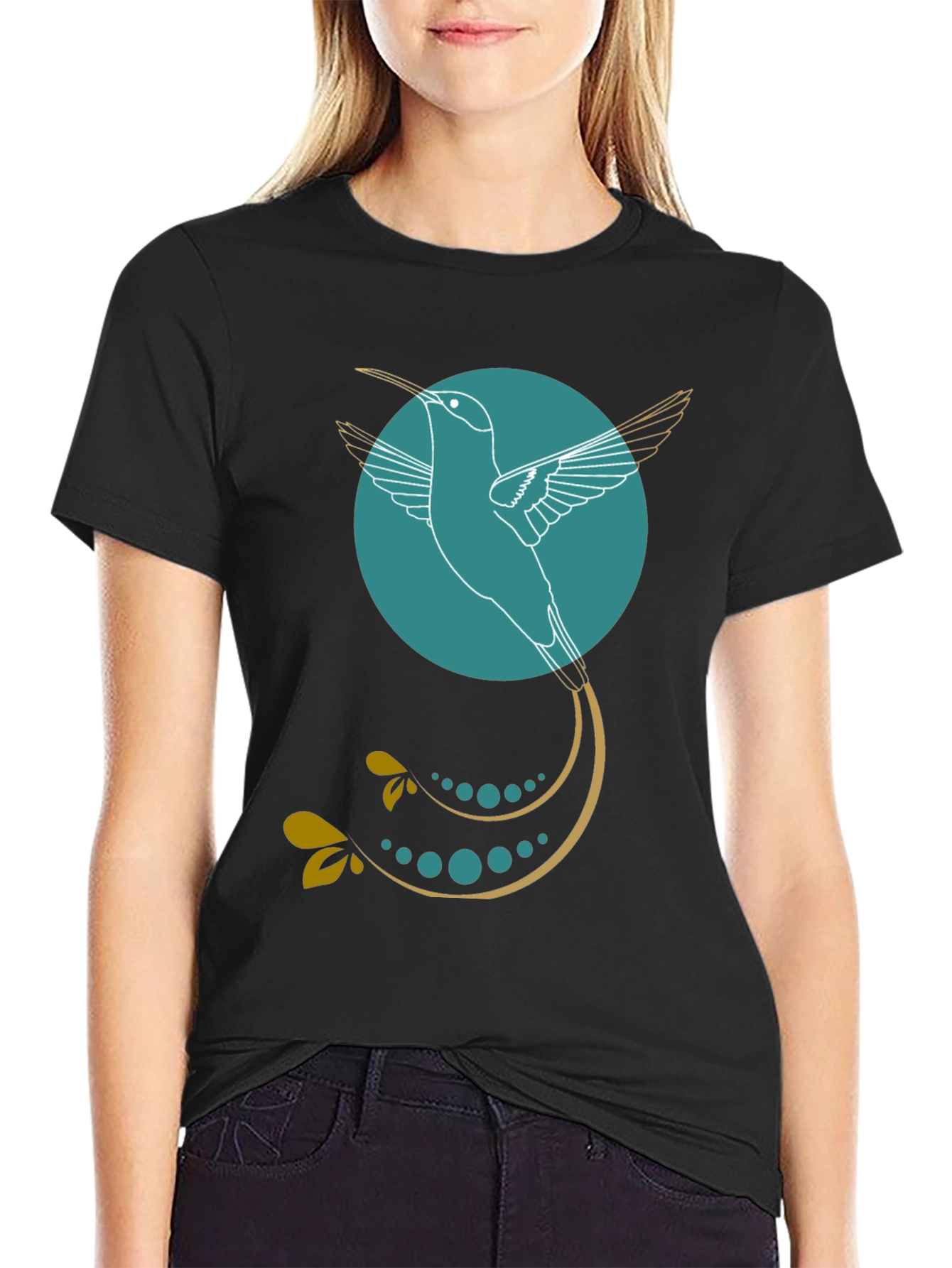 Hummingbird Graphic Tee - Stylish & Unique