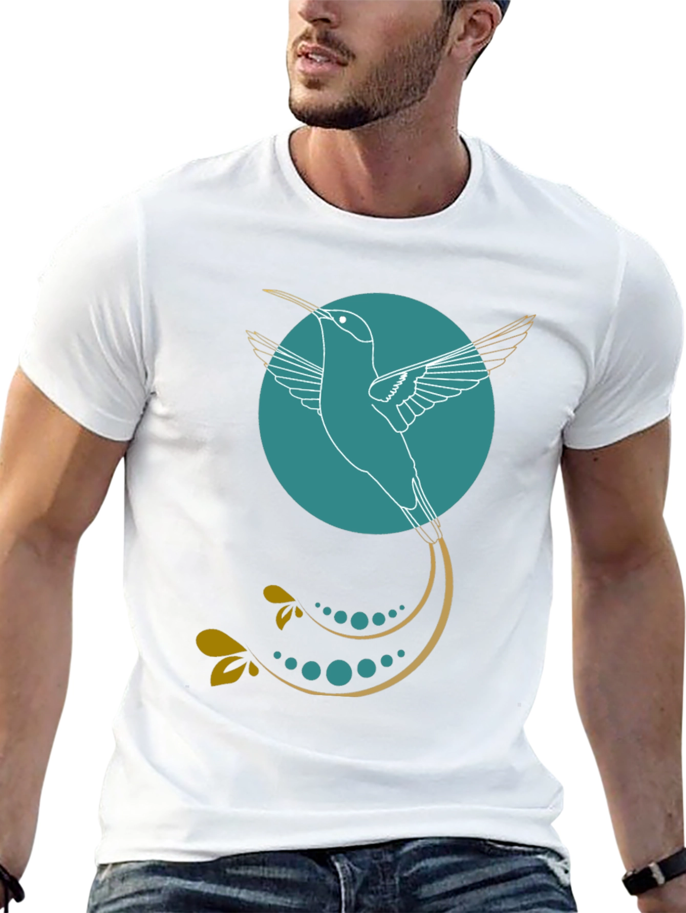 Hummingbird Graphic Tee - Stylish & Unique