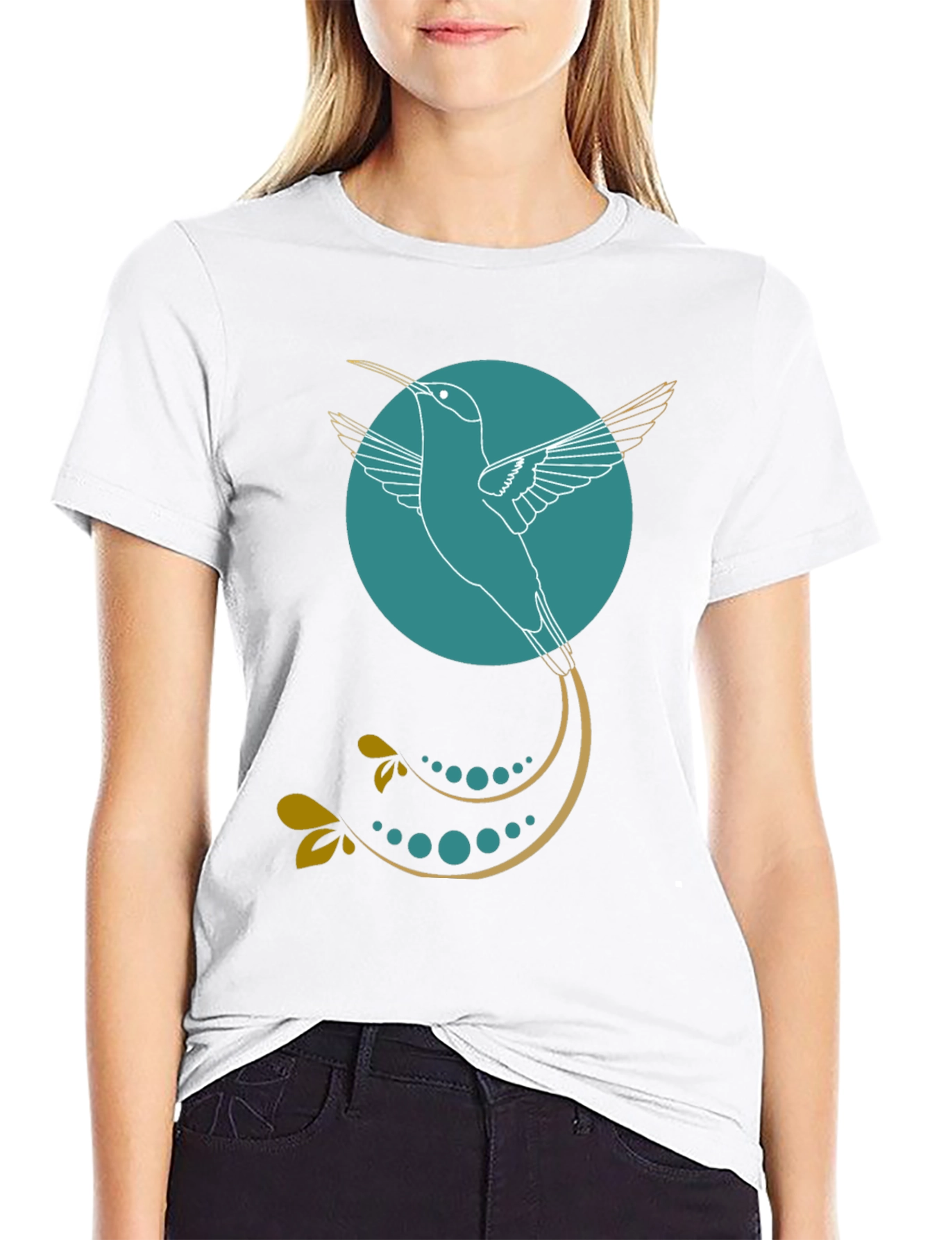 Hummingbird Graphic Tee - Stylish & Unique