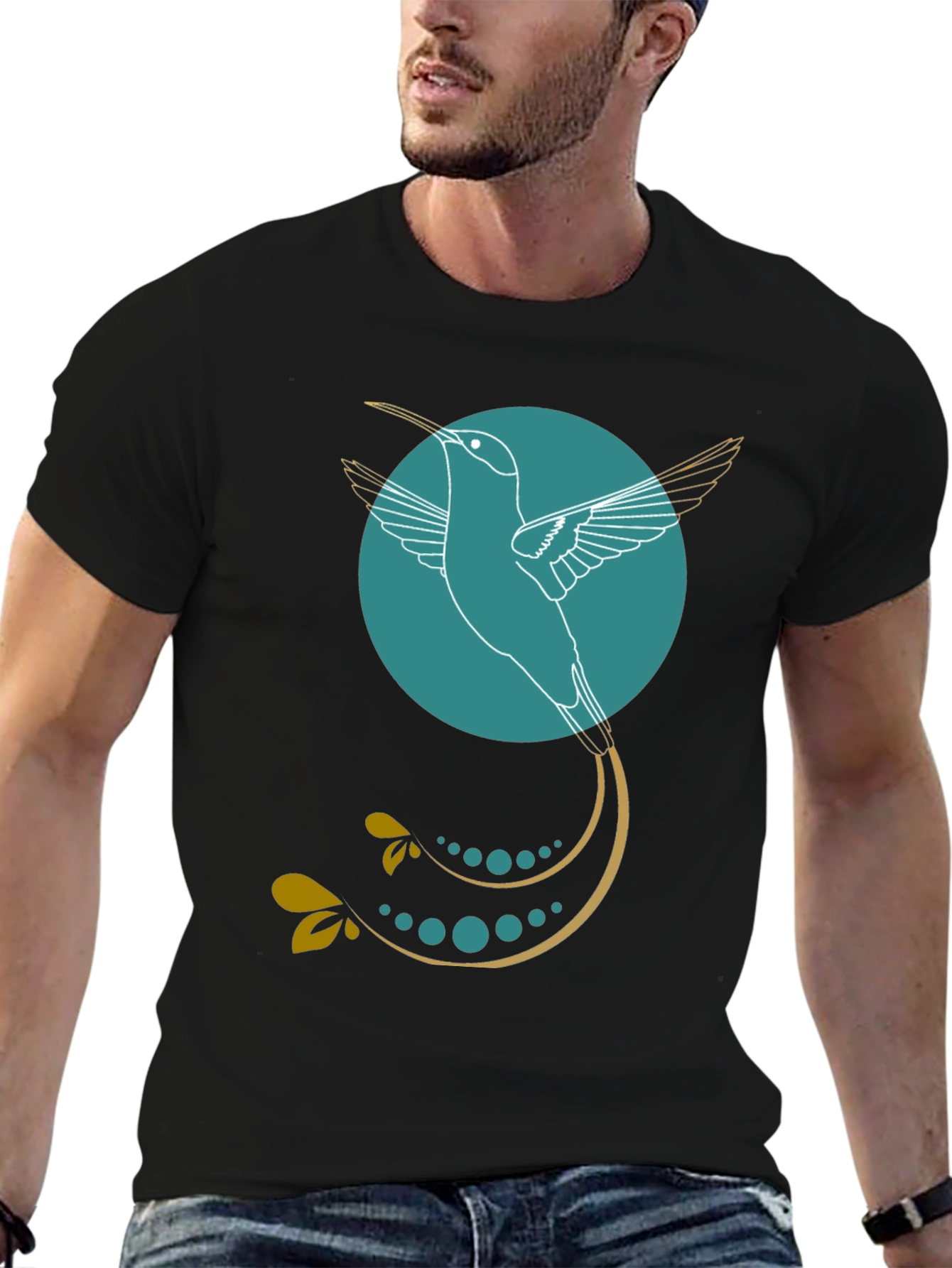 Hummingbird Graphic Tee - Stylish & Unique